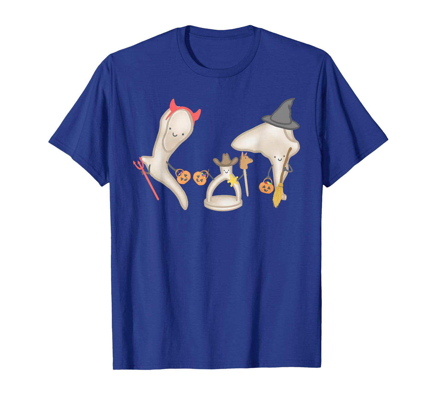 Halloween Ossicle Audiology Audiologist Student ENT Nurse T-Shirt