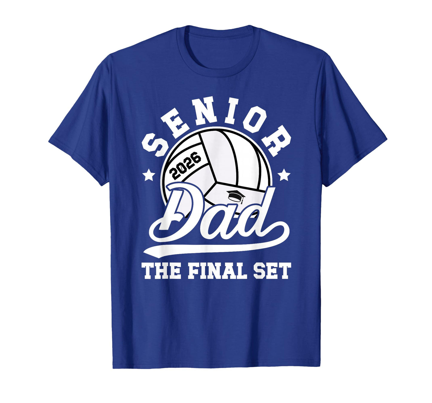 Volleyball Senior Dad 2026 Proud Volleyball Senior Father T-Shirt