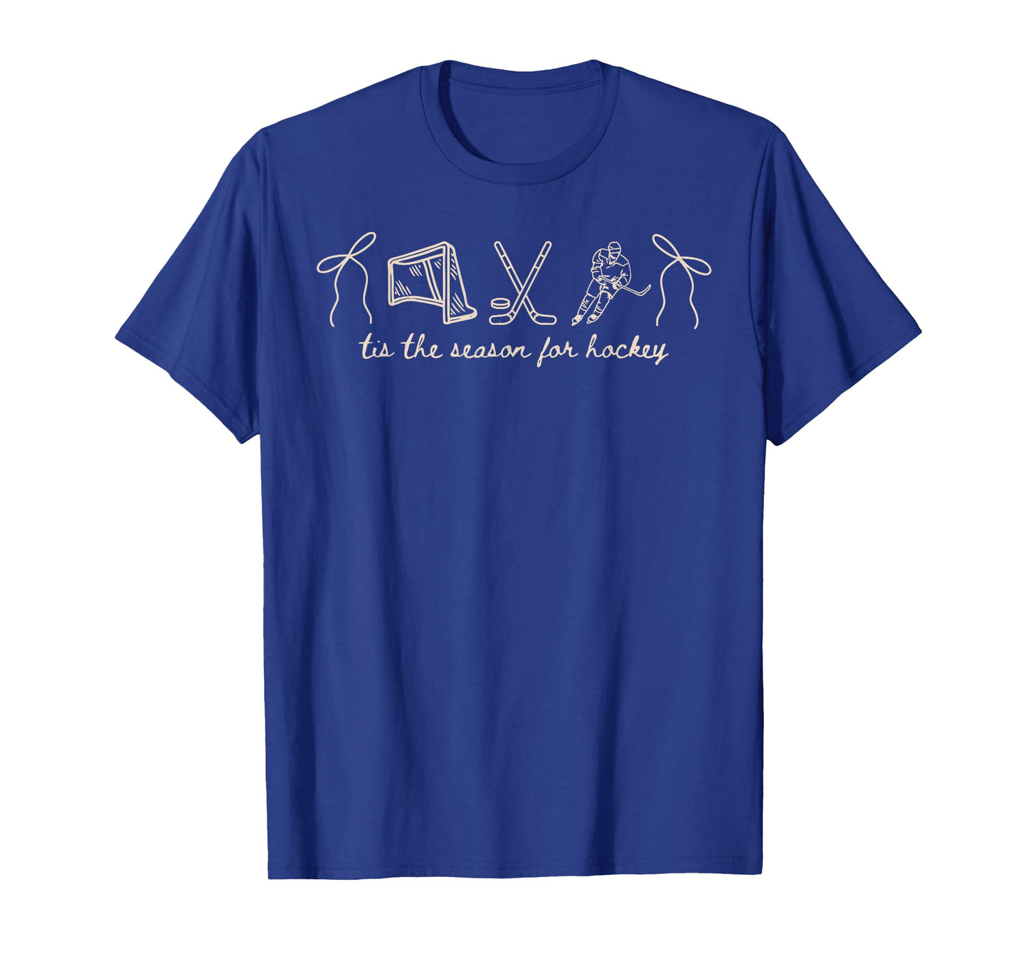 Tis The Season for Hockey Game Day Sports Lover T-Shirt