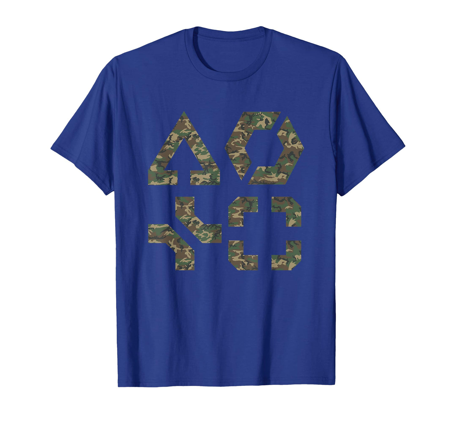 Battlefield Class Woodland Army Camo Symbol Game Design BF6 T-Shirt