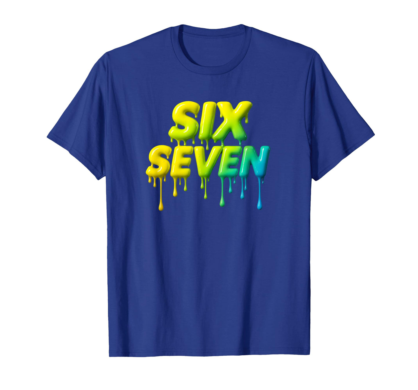 Six Seven 67 Meme for Gen Alpha Kids and Adults 6 7 T-Shirt