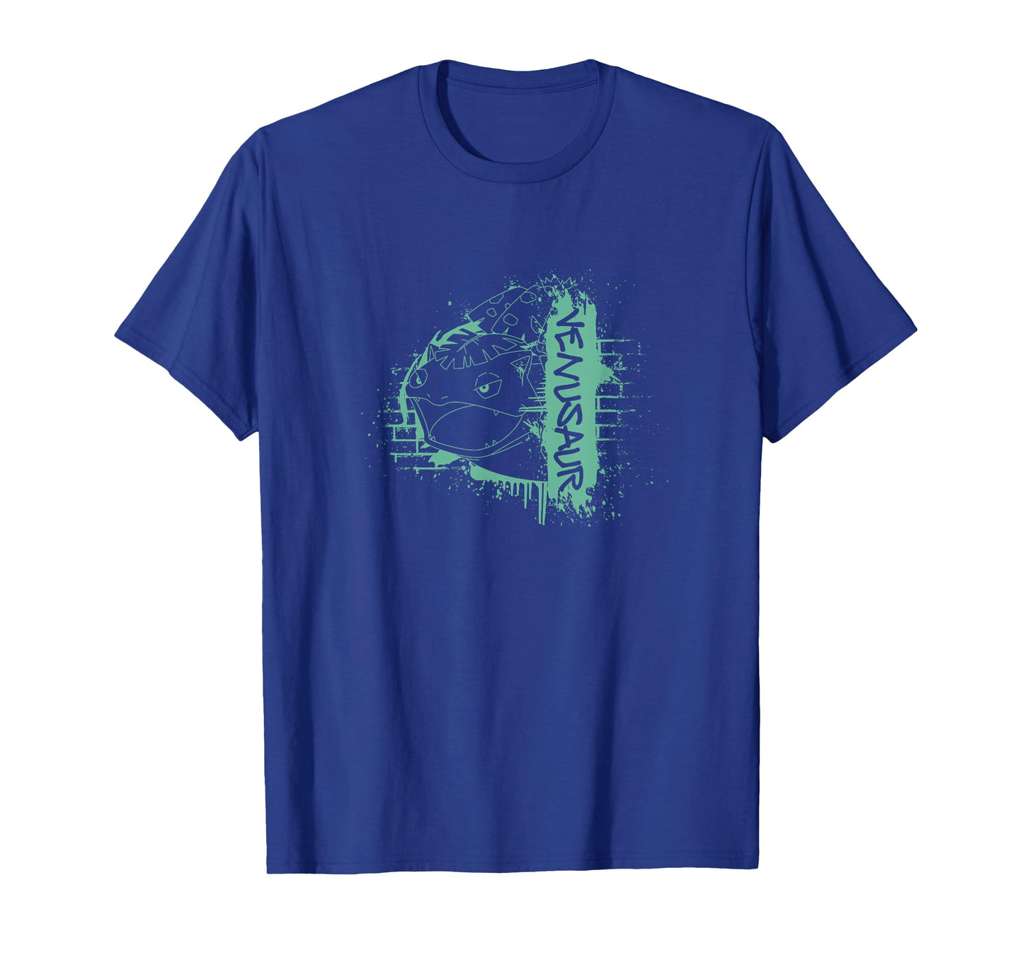 PokΓ©mon Venusaur Final Form Graffiti Brick Line Art T-Shirt