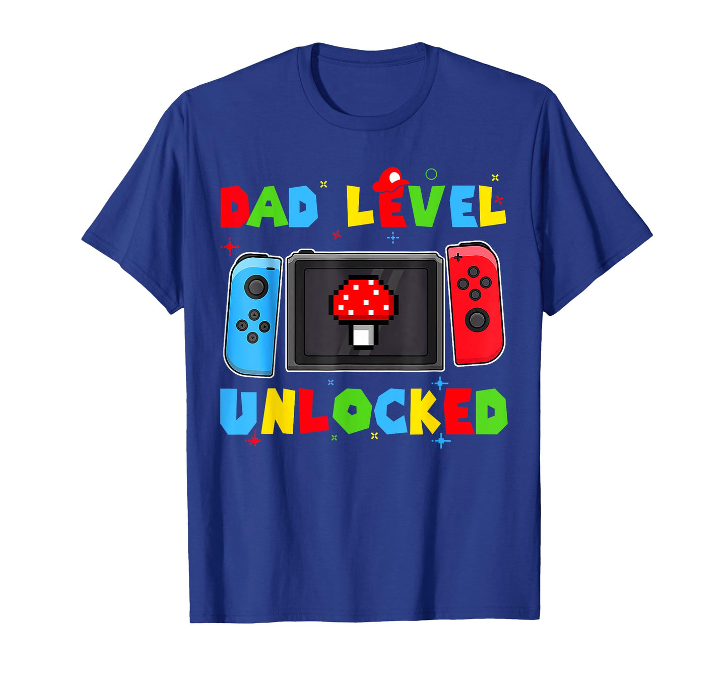 Dad Level Unlocked New Dad To Be Gifts Gamer Father's Day T-Shirt