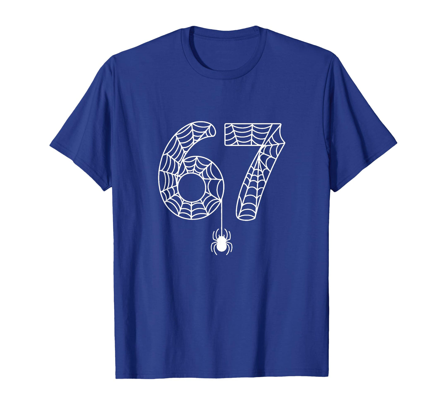 Halloween 67 Costume Shirt Halloween 6 7 Spider Web T-Shirt