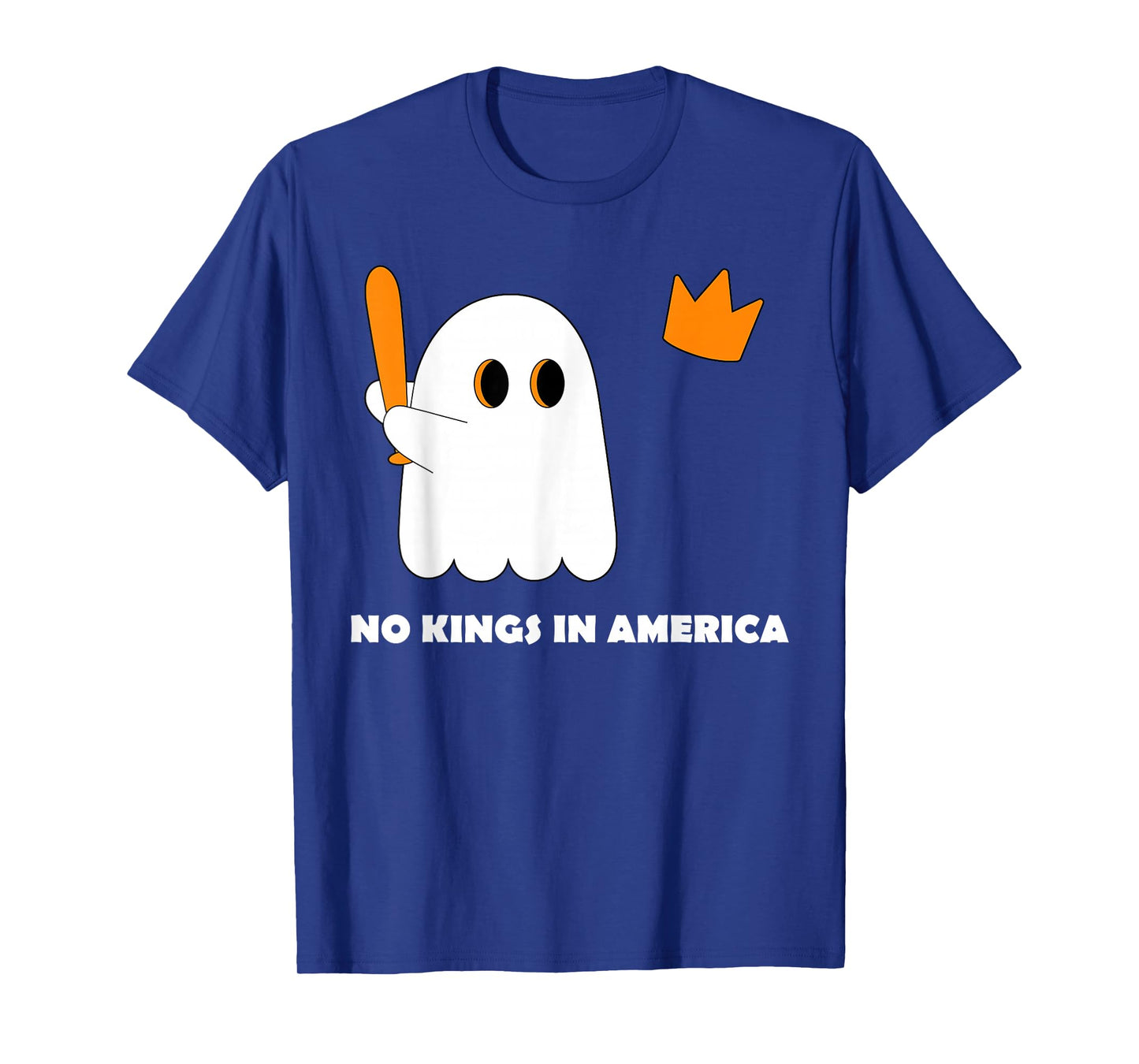 No Kings in America Funny Halloween T-Shirt