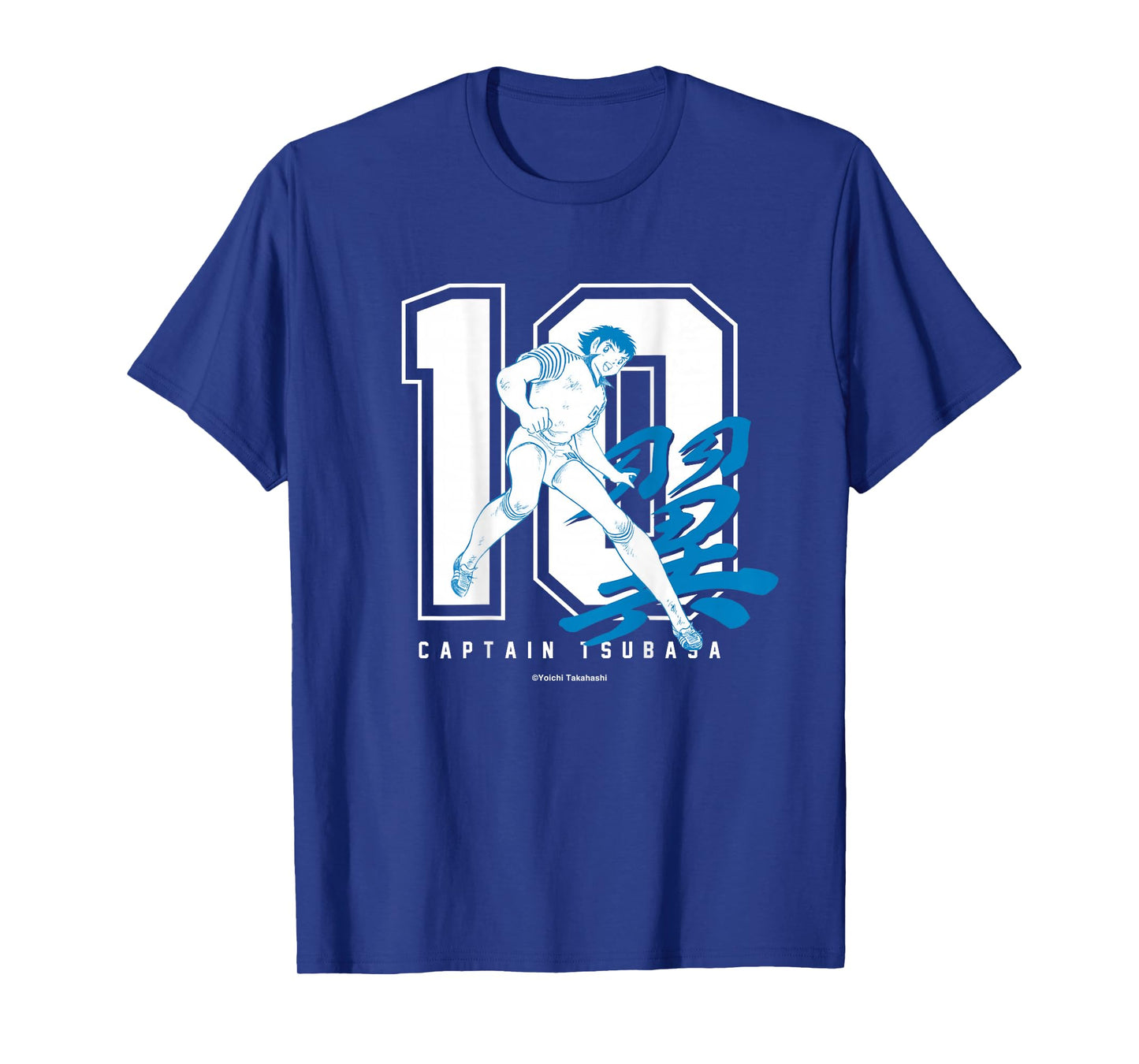 γBack Printγ Captain Tsubasa Tsubasa Ozora(Number 10) T-Shirt