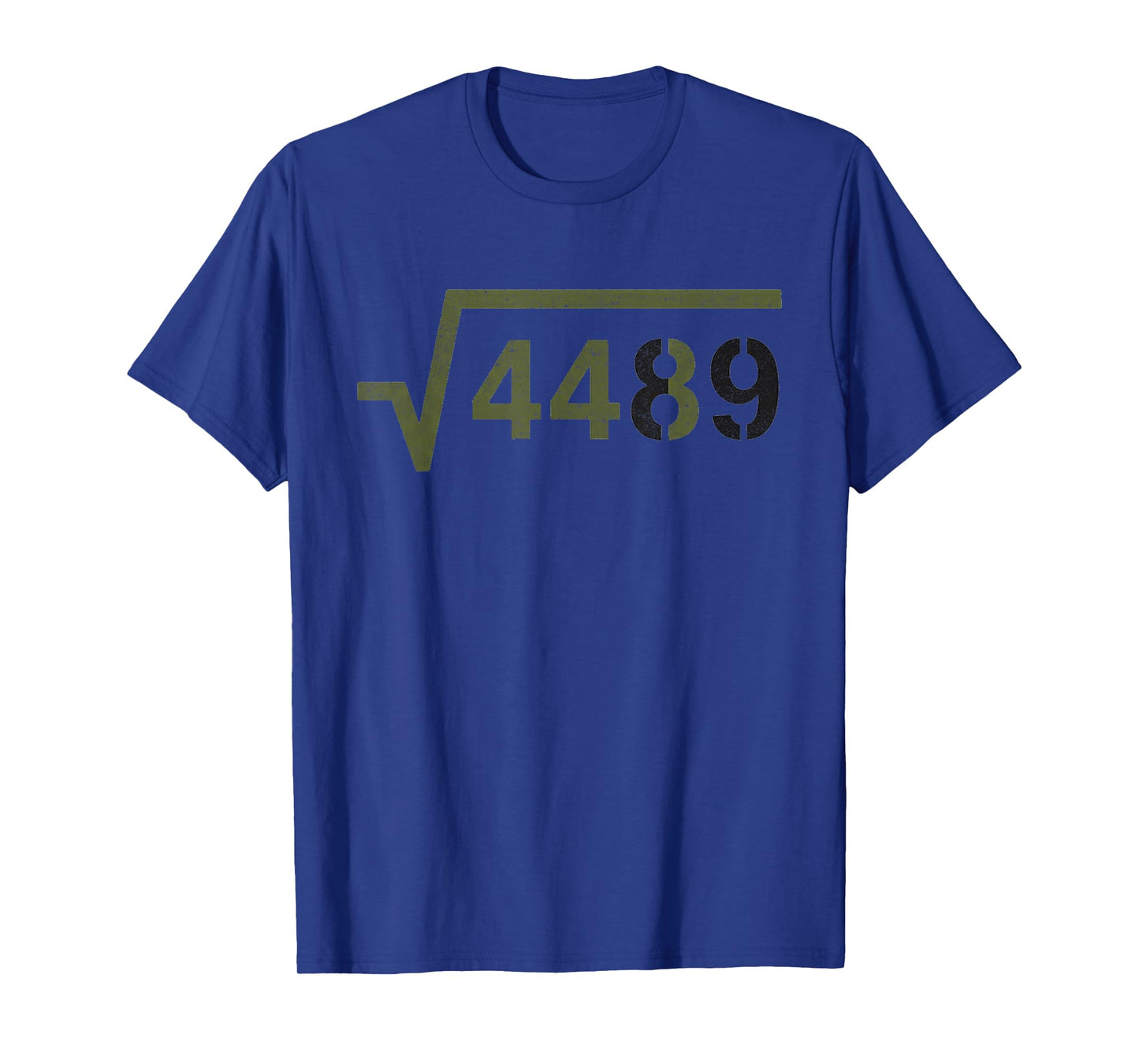 67 Six Seven 6-7 Meme Square Root 4489 Slang Math Teacher T-Shirt