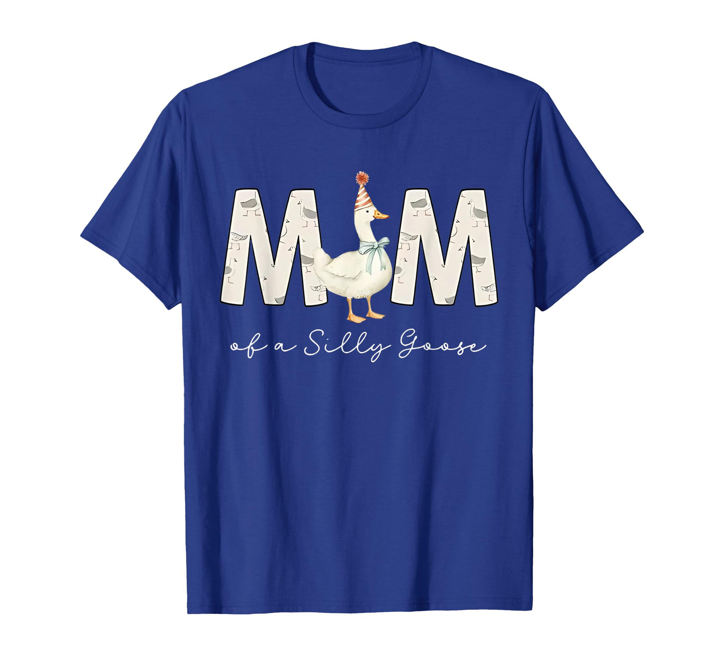 Mom Of The Silly Goose Silly Goose Birthday Matching Family T-Shirt