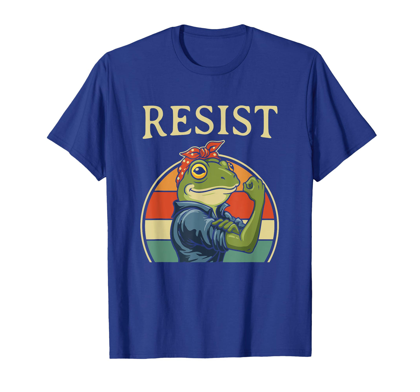 Funny Frogs Resist Frogs Protest Against Tariffs T-Shirt