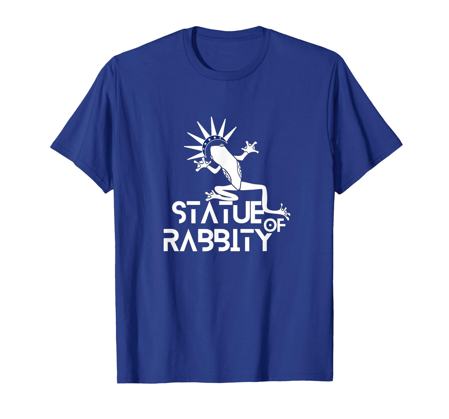 Statue of Ribbity Funny Frog Protest for Man Women T-Shirt