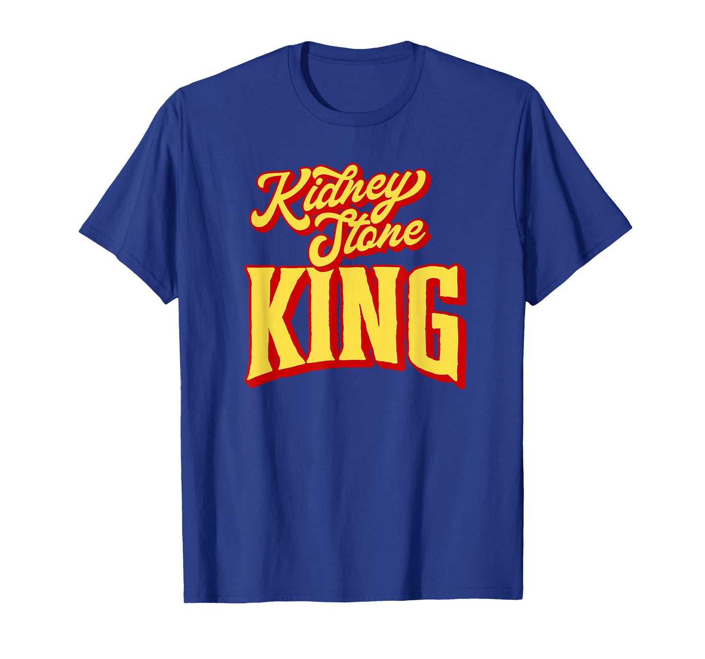 Kidney Stone King! Funny Kidney Stone Passing Retro T-Shirt