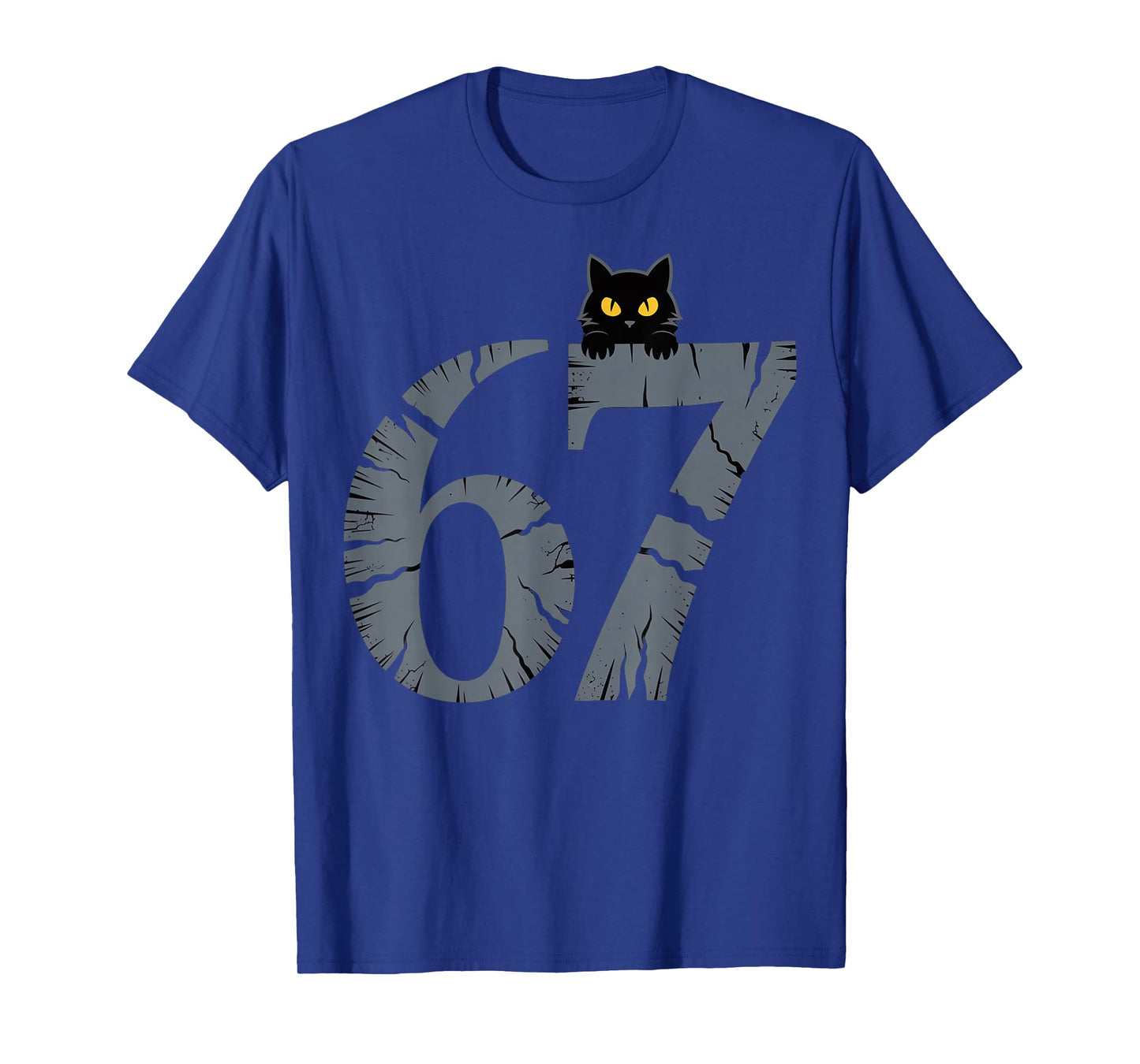 Cat Six Seven Meme Teacher 6 7 Halloween Costume T-Shirt