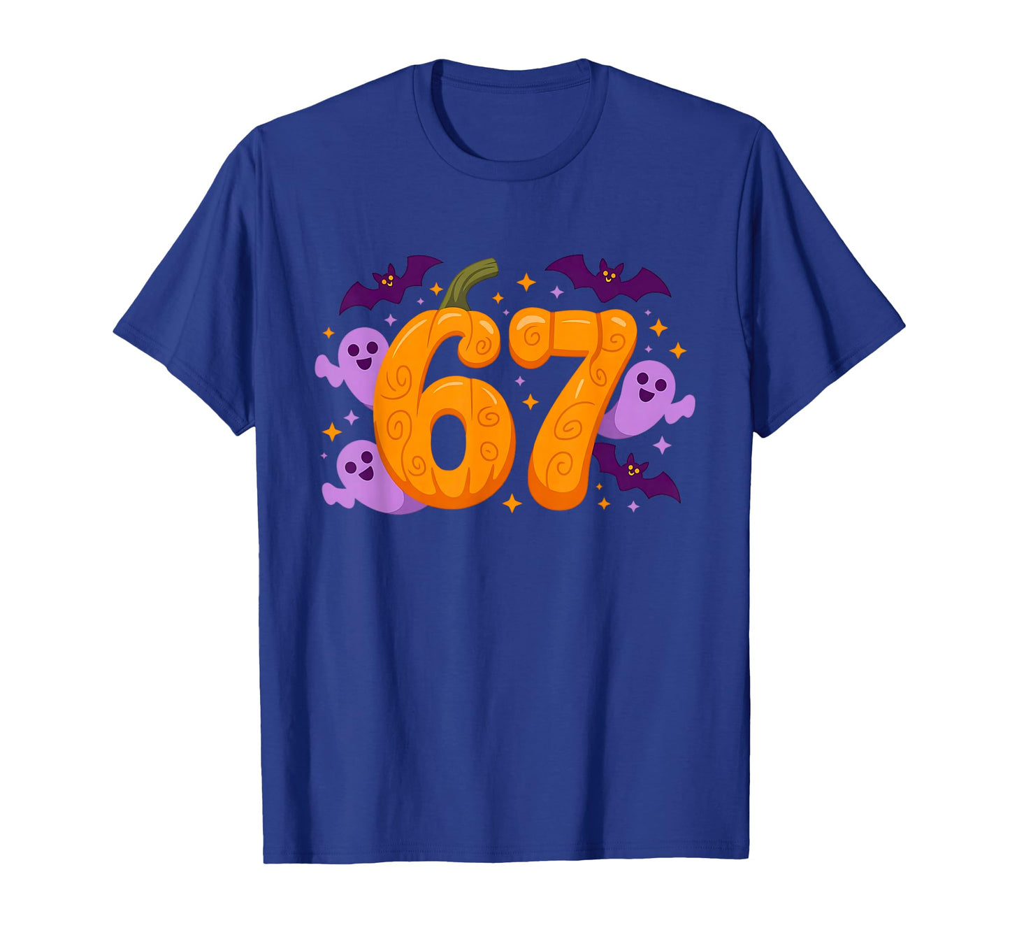 Six Seven Meme 6 7 Halloween Costume Couple T-Shirt