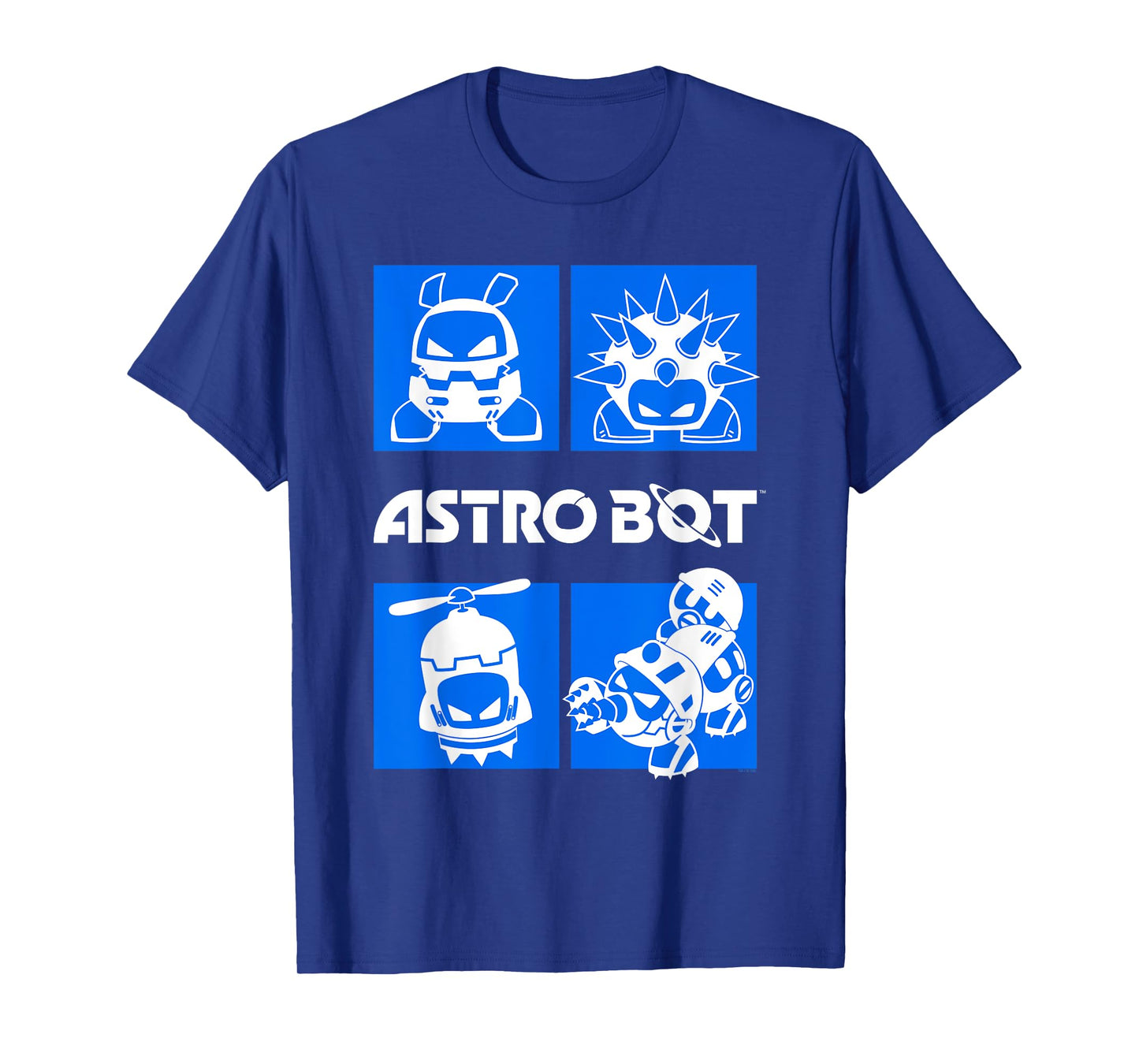 Astro Bot Video Game Enemies Playstation T-Shirt