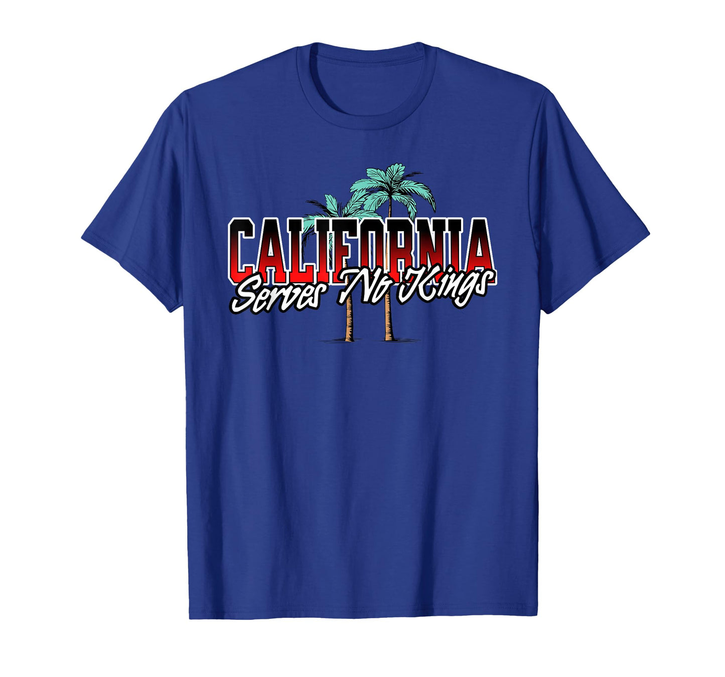 No Kings in America, Democracy, California Pride, Equality T-Shirt