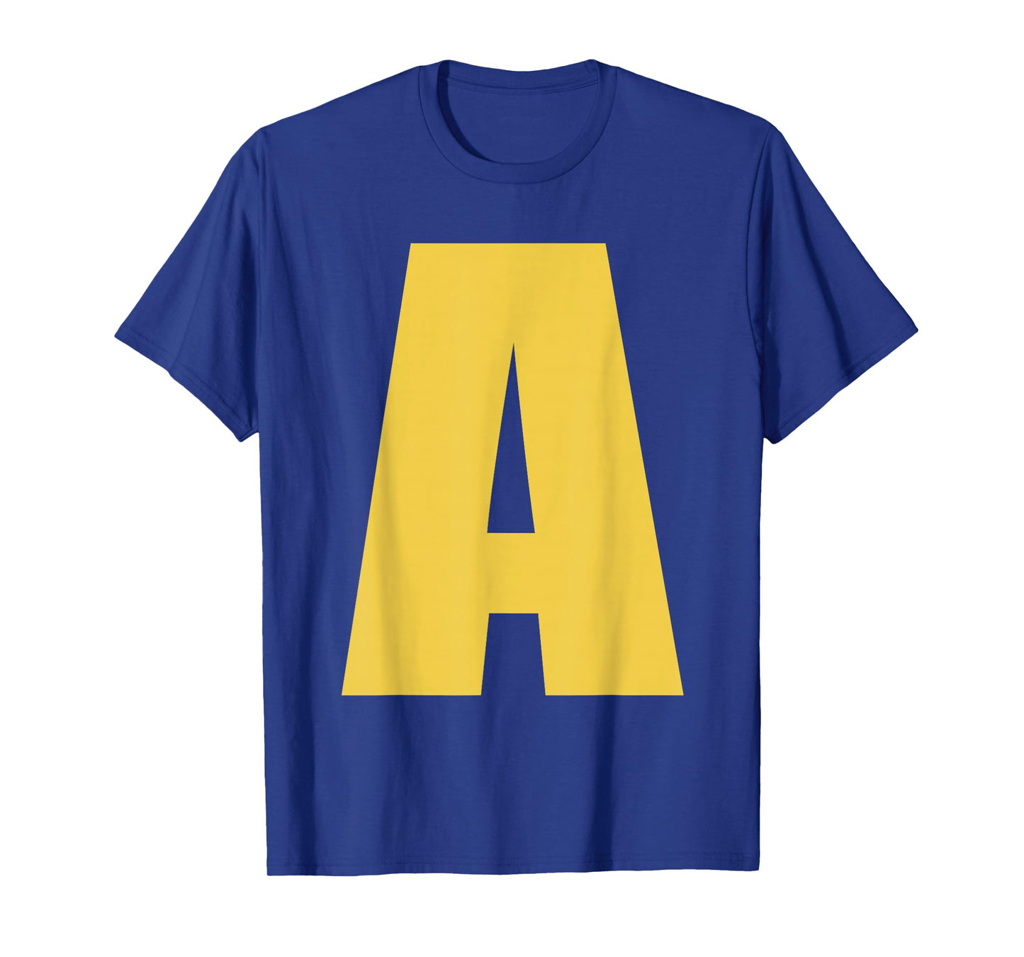 Letter A Funny Group Matching Halloween Costume T-Shirt