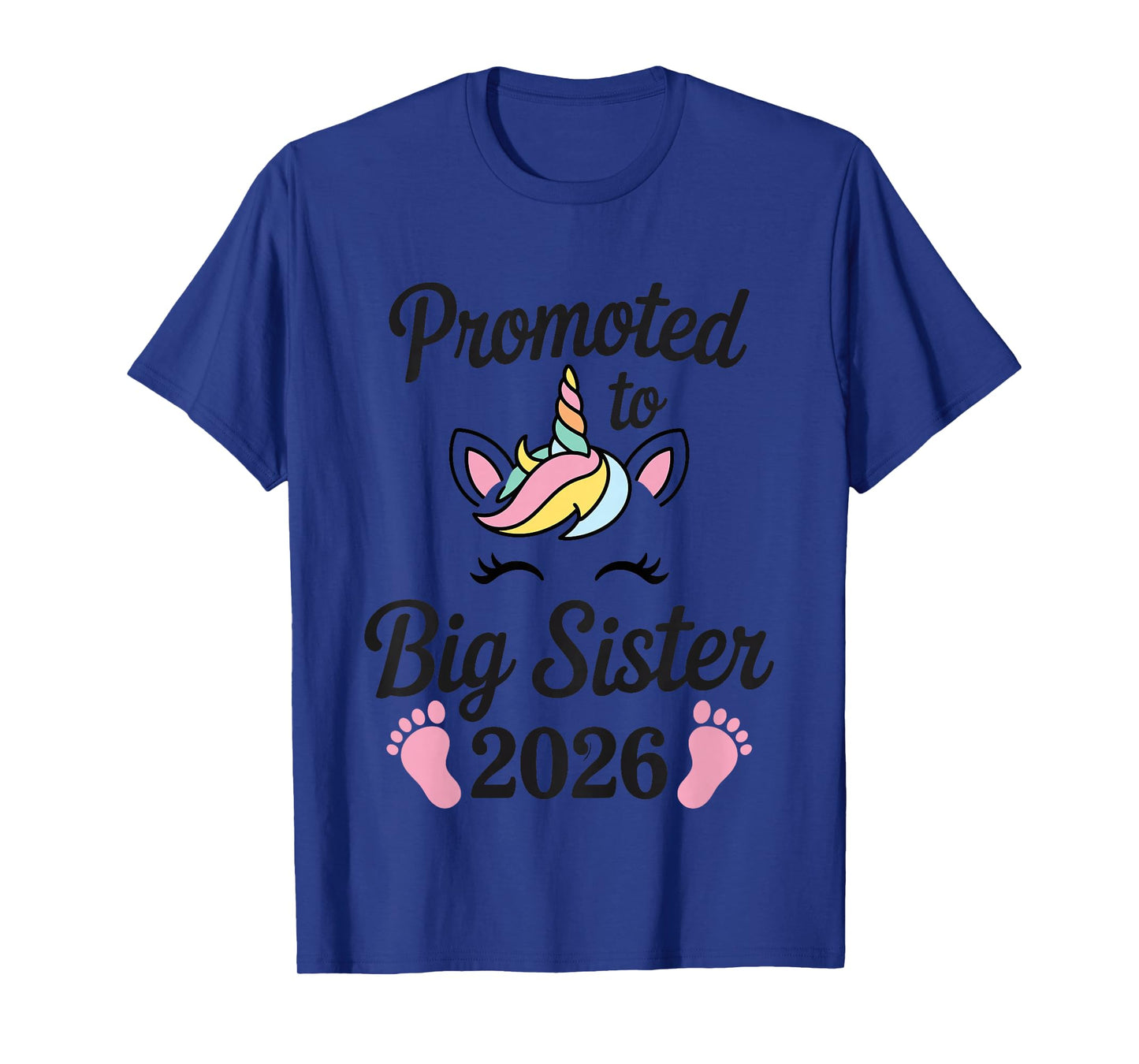 Kids Promoted to Big Sister 2026 T-Shirt