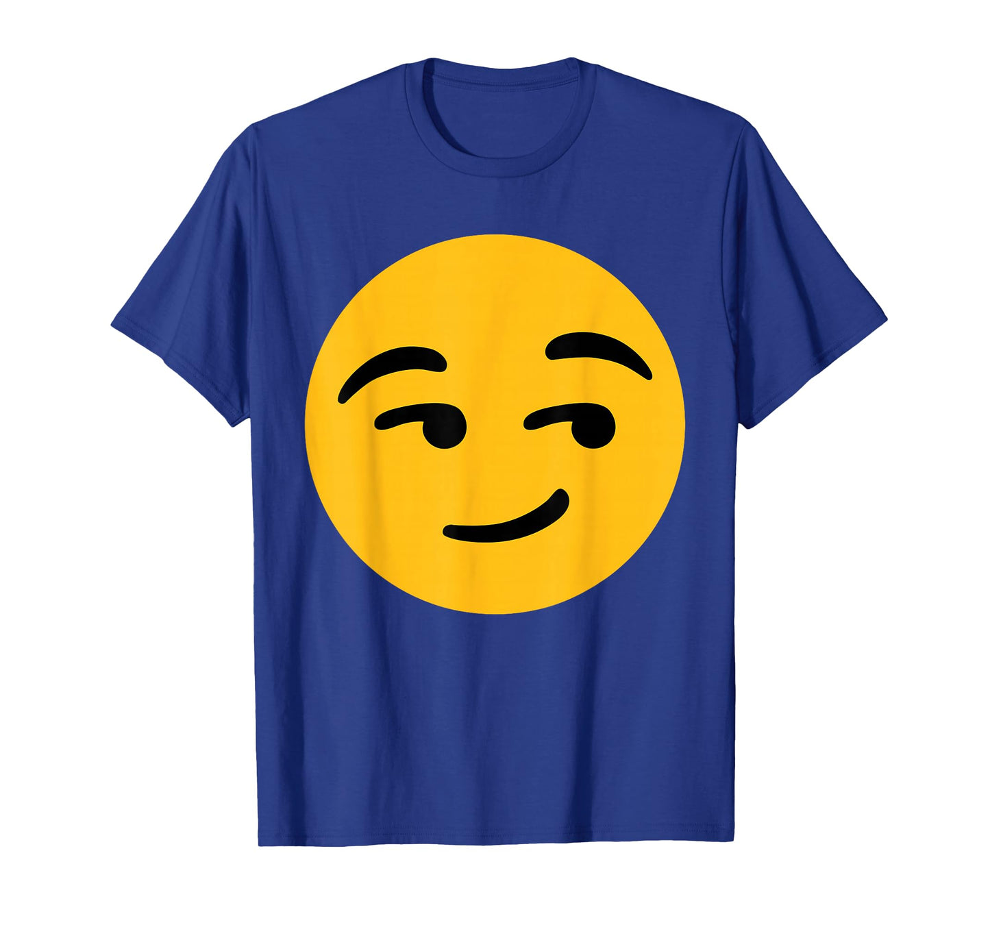 Funny Emoticon Smirking Sarcastic Face of Contempt T-Shirt