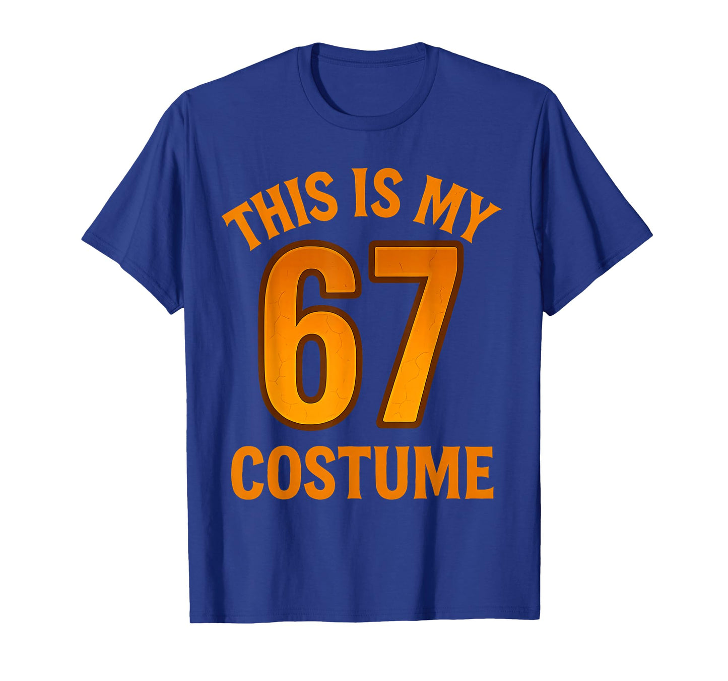 This is My Halloween 67 Costume Lazy Brainrot Meme Boys Kids T-Shirt