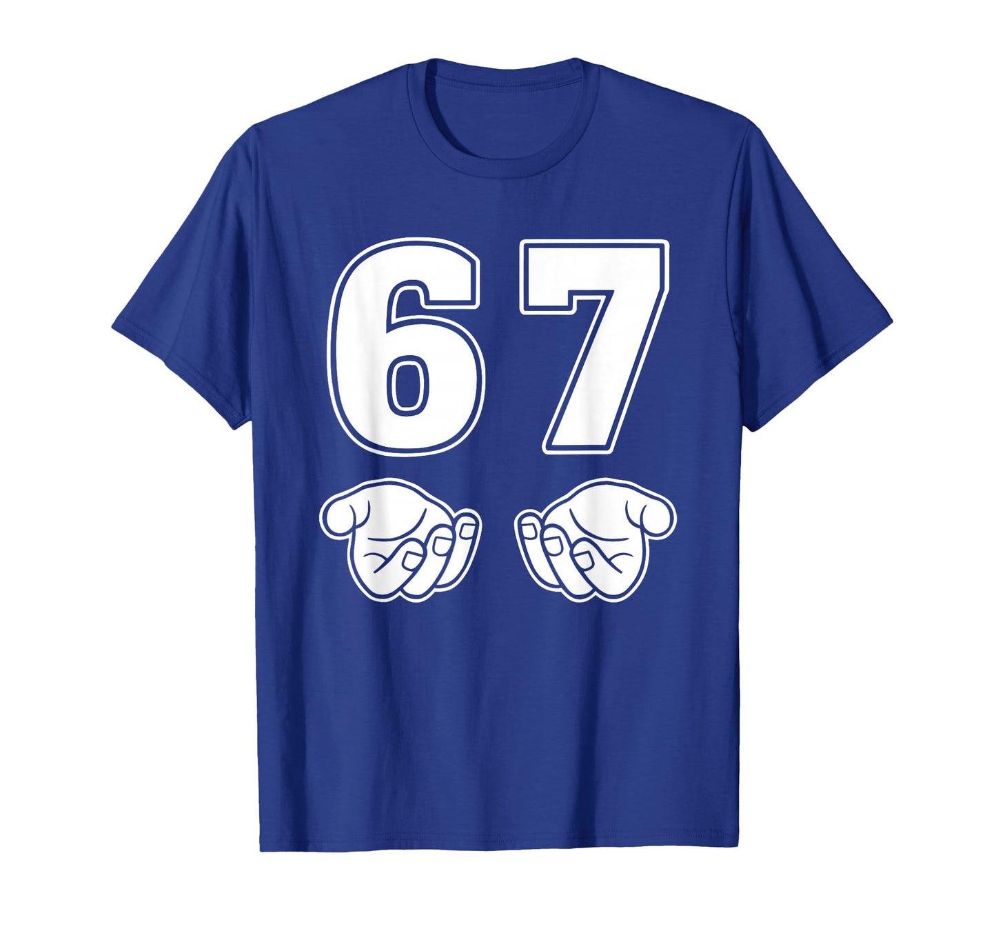 67 Meme Funny Six Seven Retro 6-7 Gen Sigma Aura Slang T-Shirt