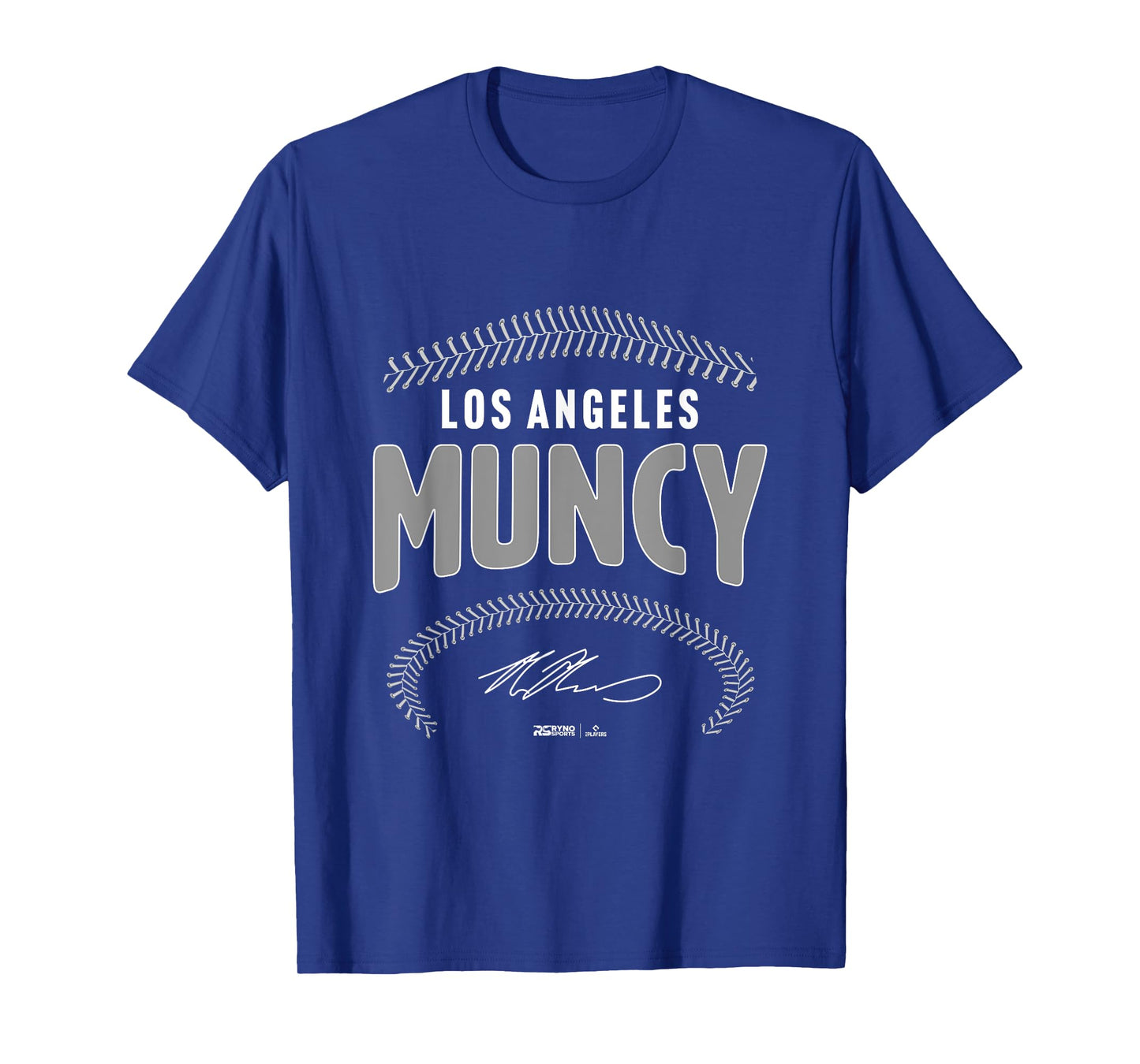Max Muncy Los Angeles Baseball Name & Number (Front & Back) T-Shirt