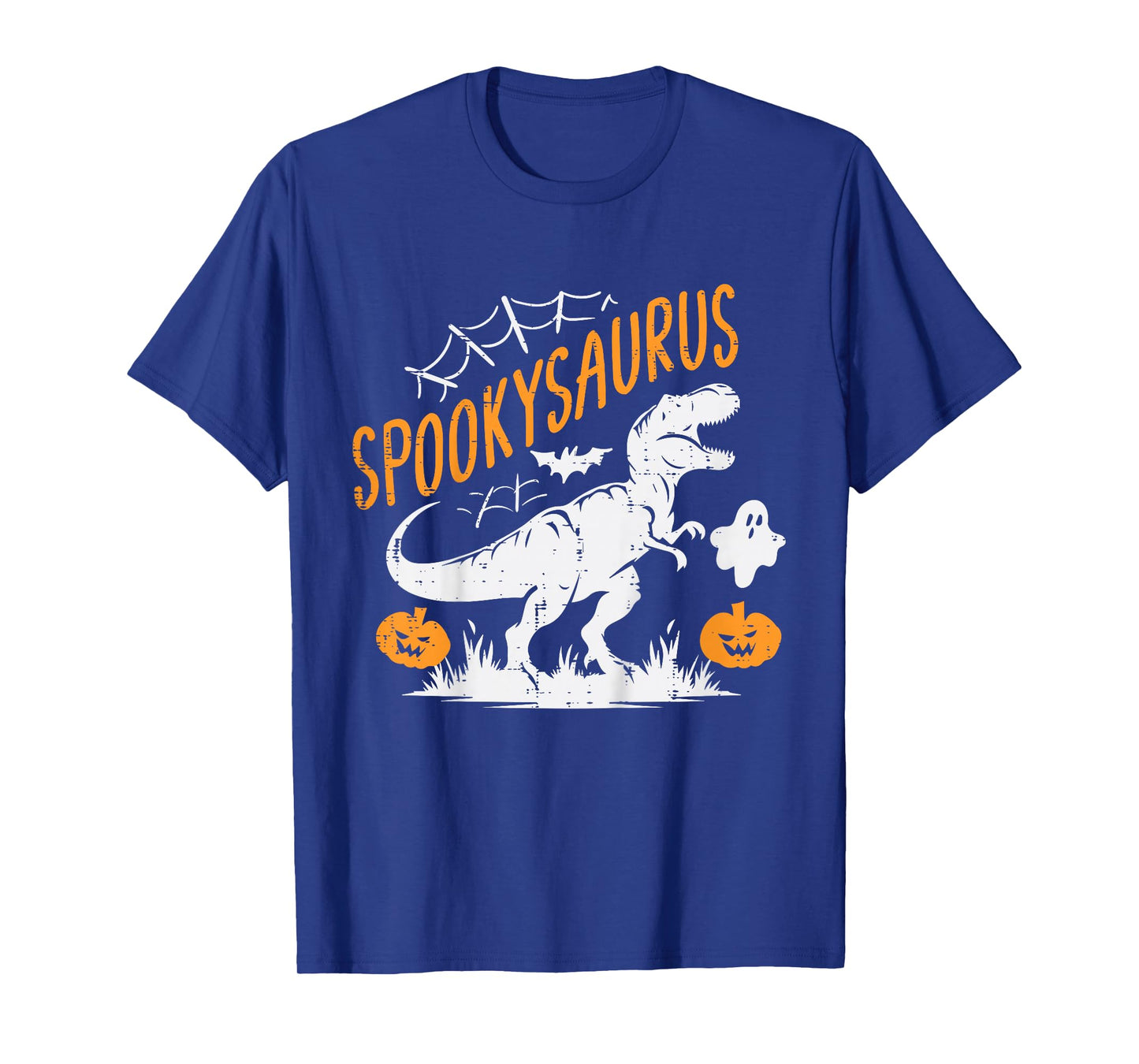 Kids Spookysaurus Dinosaur Dino Ghost Halloween Toddler Boys Kids T-Shirt