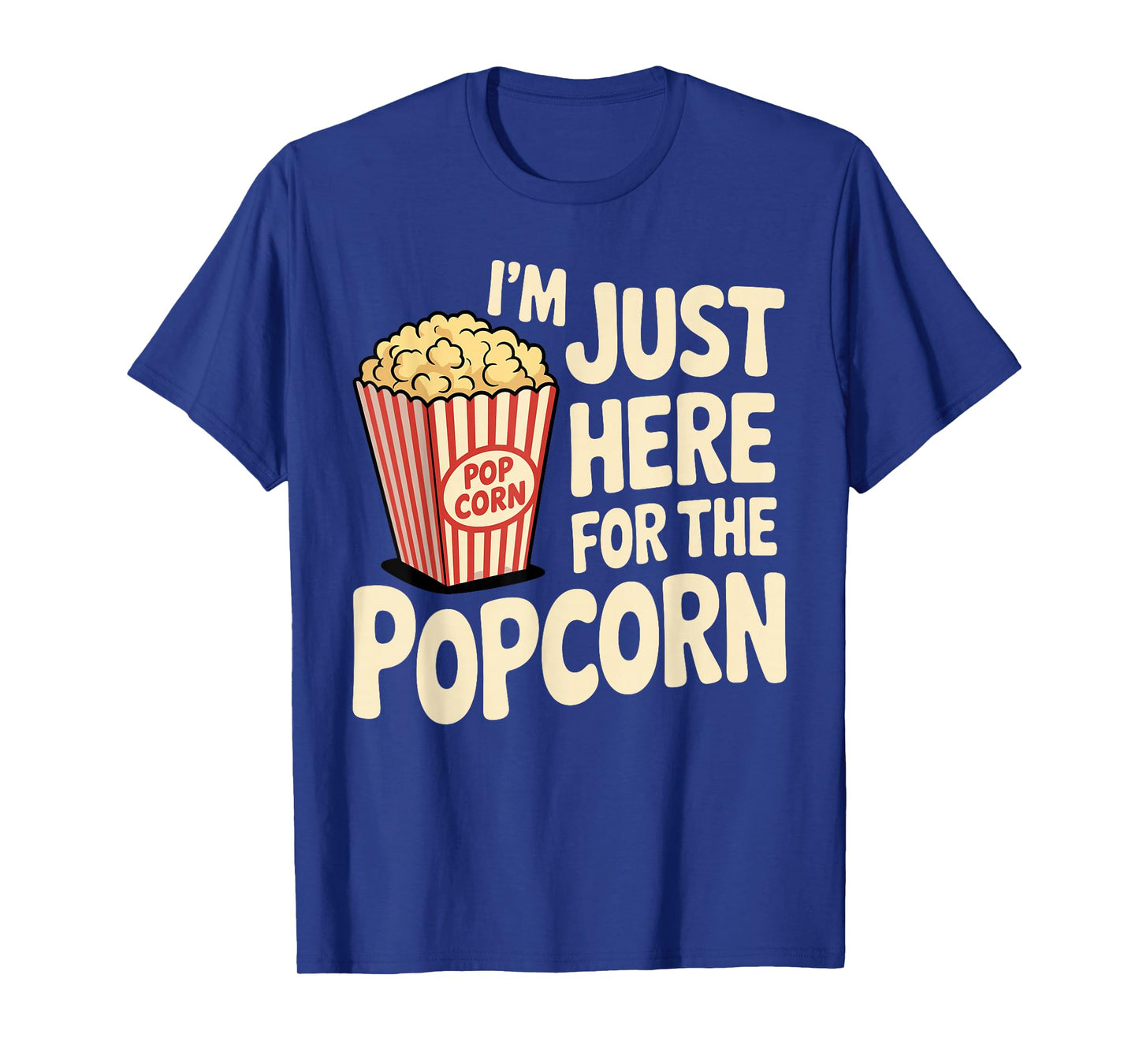 Funny Popcorn Costume for Men Women Popcorn Lover Pop Corn T-Shirt