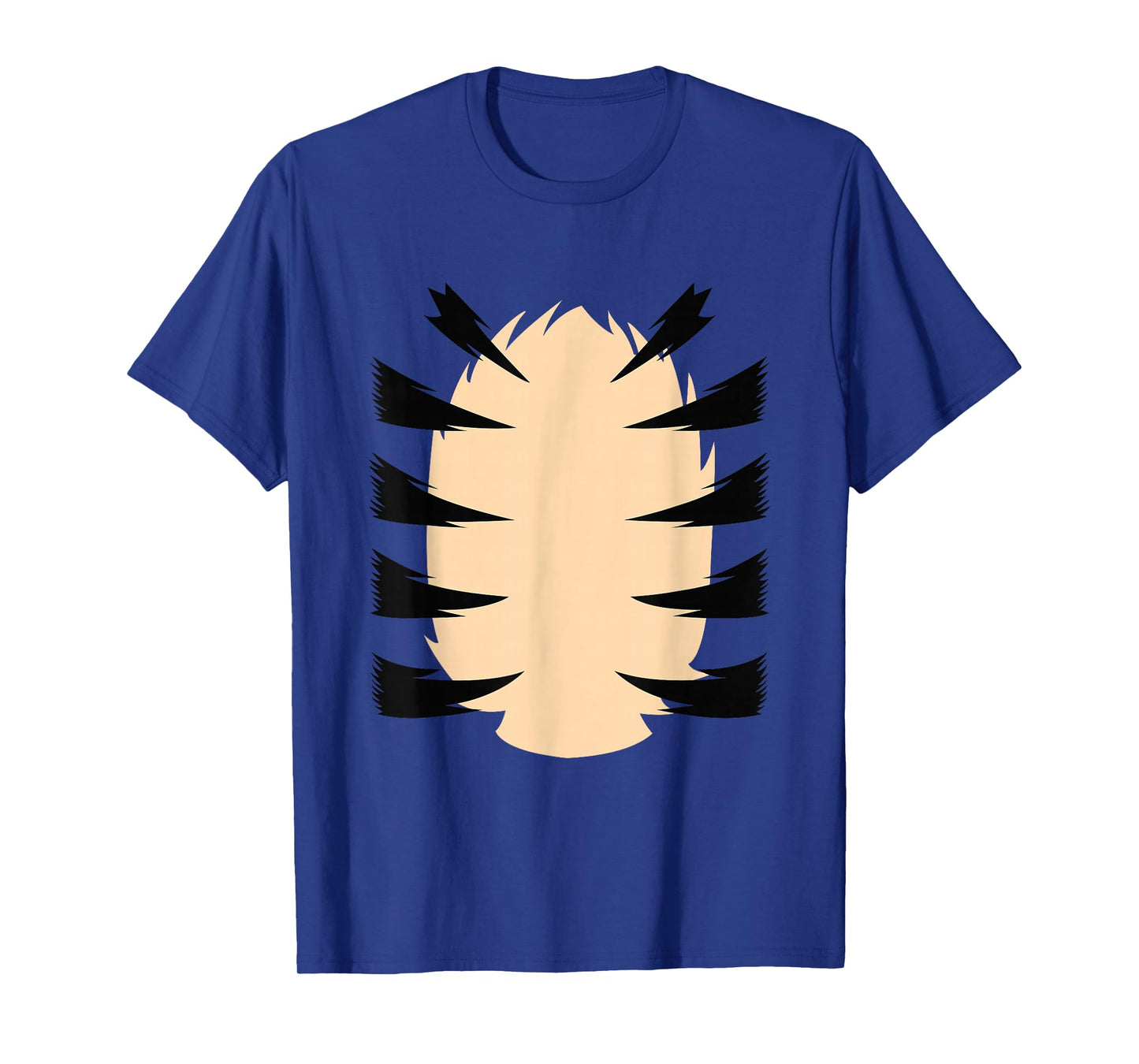 Halloween Costume Funny Blue Tiger DIY Group Matching T-Shirt