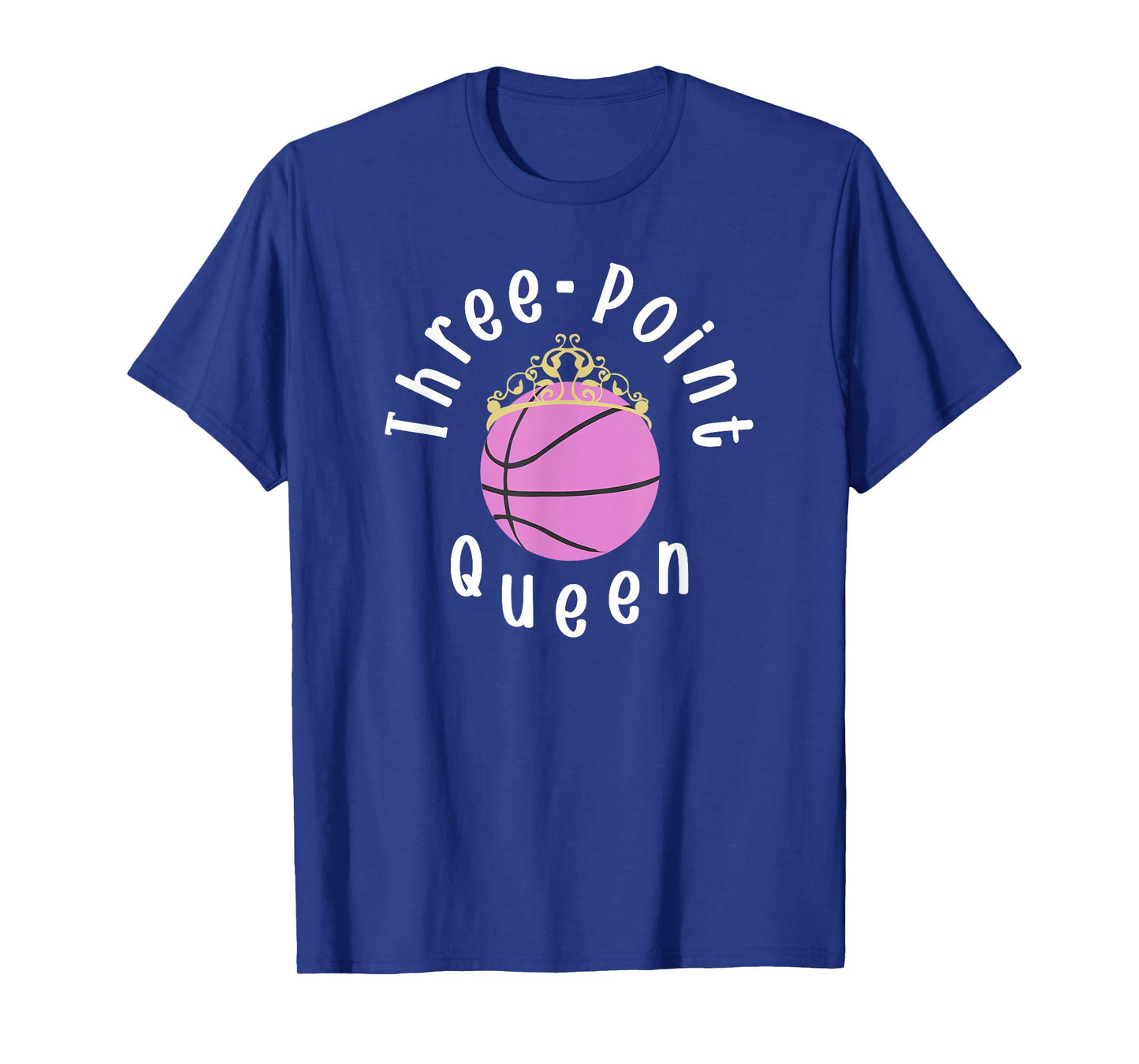 Three Point Shot Queen Basketball Guard Three Pointer Expert T-Shirt