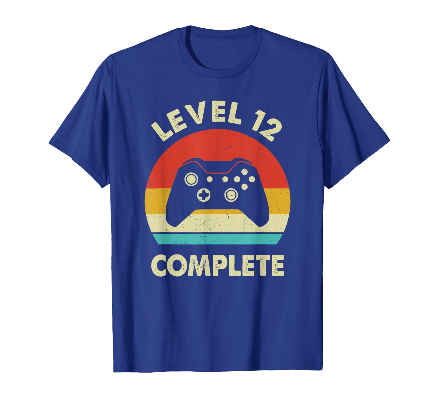 Level 12 Complete 12th Wedding Anniversary For Him Her Funny T-Shirt
