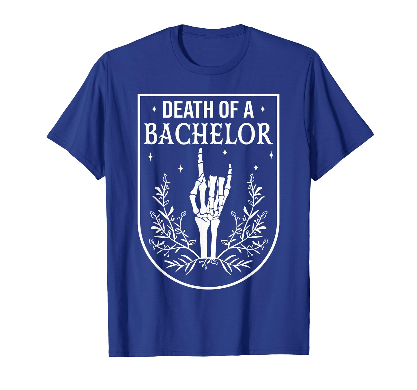 Death of A Bachelor Party Men Groom Crew Gothic Halloween T-Shirt