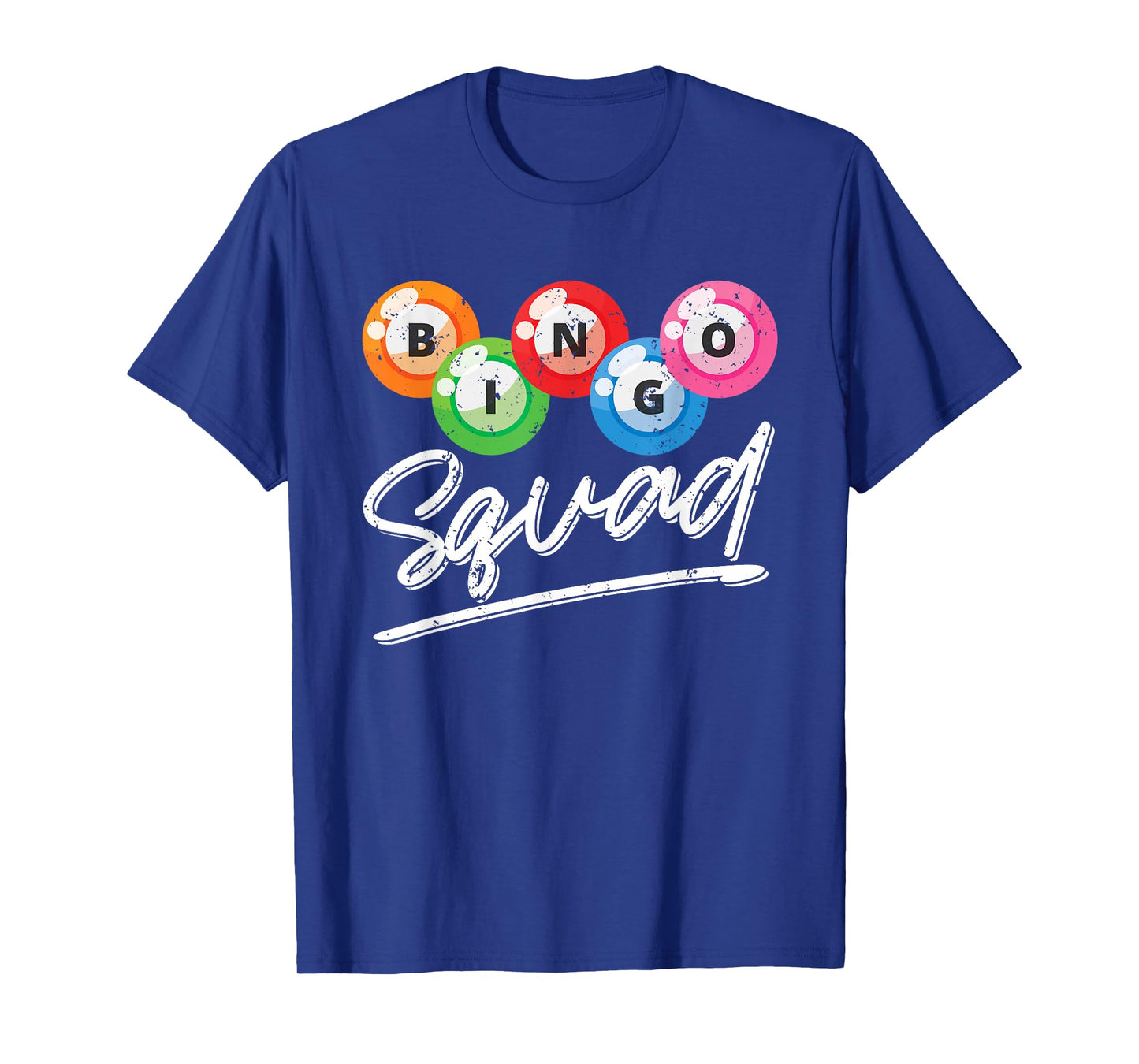 Gambling Bingo Squad Bingo Player Lotto Bingo Caller Bingo T-Shirt