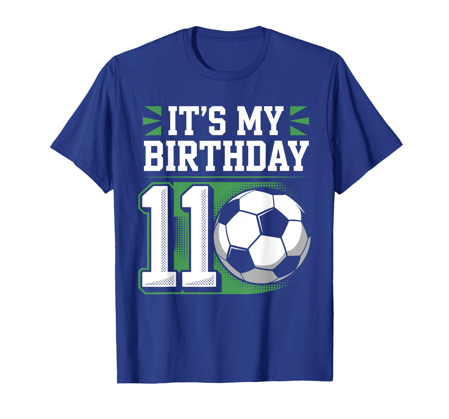 Birthday Boy Tees 11 Soccer Its My 11th Birthday Boys Soccer T-Shirt