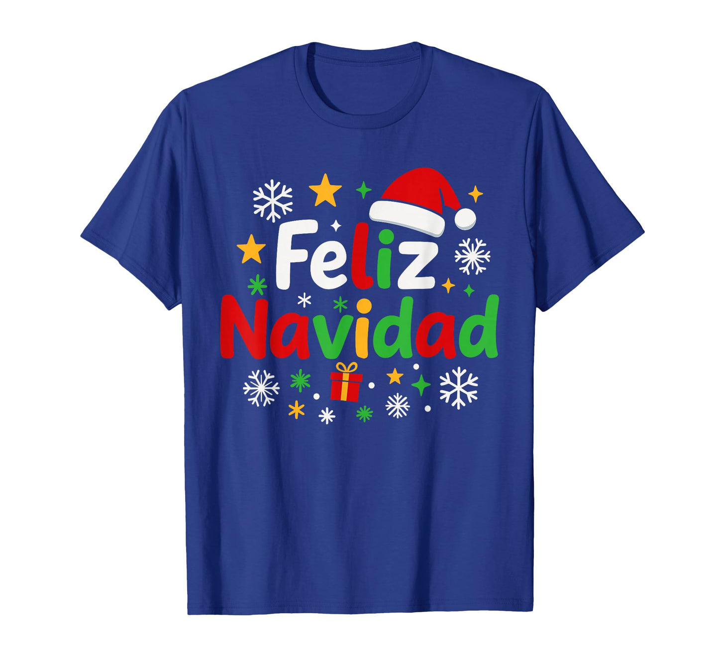 Feliz Navidad Pajamas Shirt, Cute Spanish Mexican Christmas T-Shirt