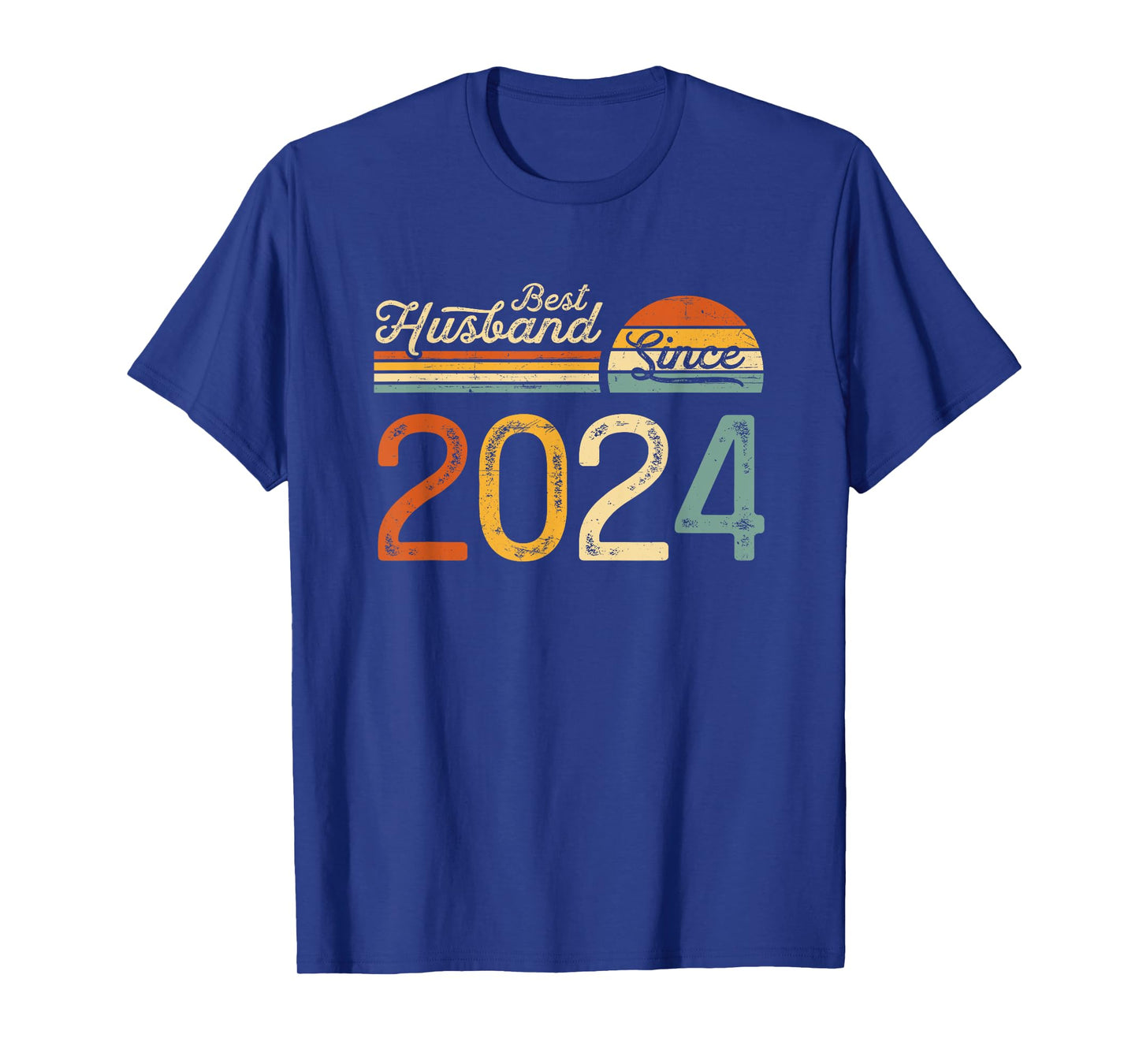 1st wedding anniversary 1 years - Best Husband Since 2024 T-Shirt