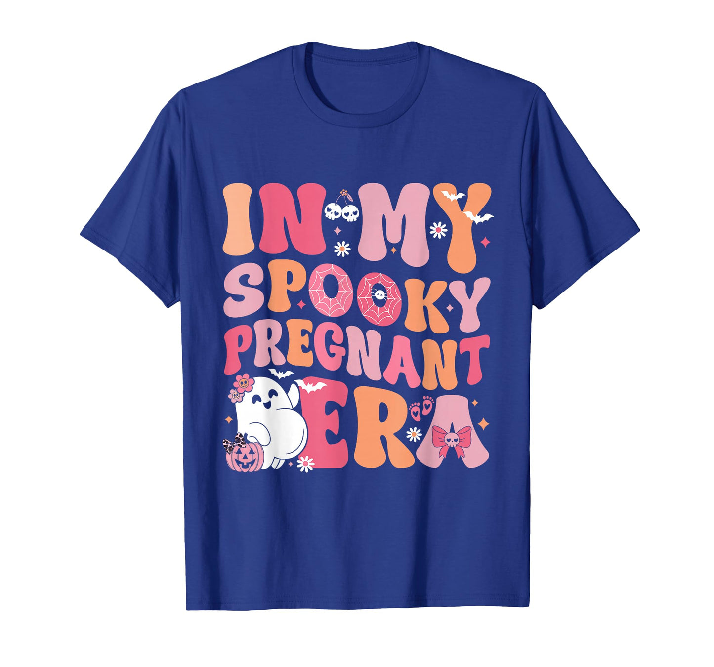 Halloween in My Spooky Pregnant Era Mom, Women T-Shirt