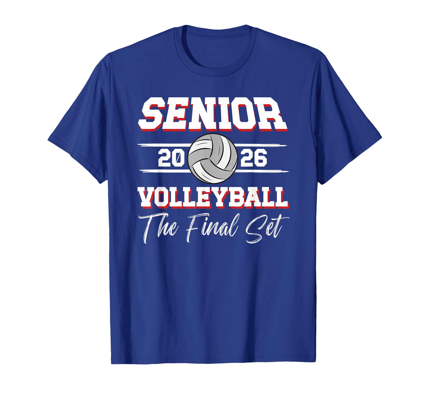 Volleyball Senior 2026 Final Set Senior Volleyball Player T-Shirt