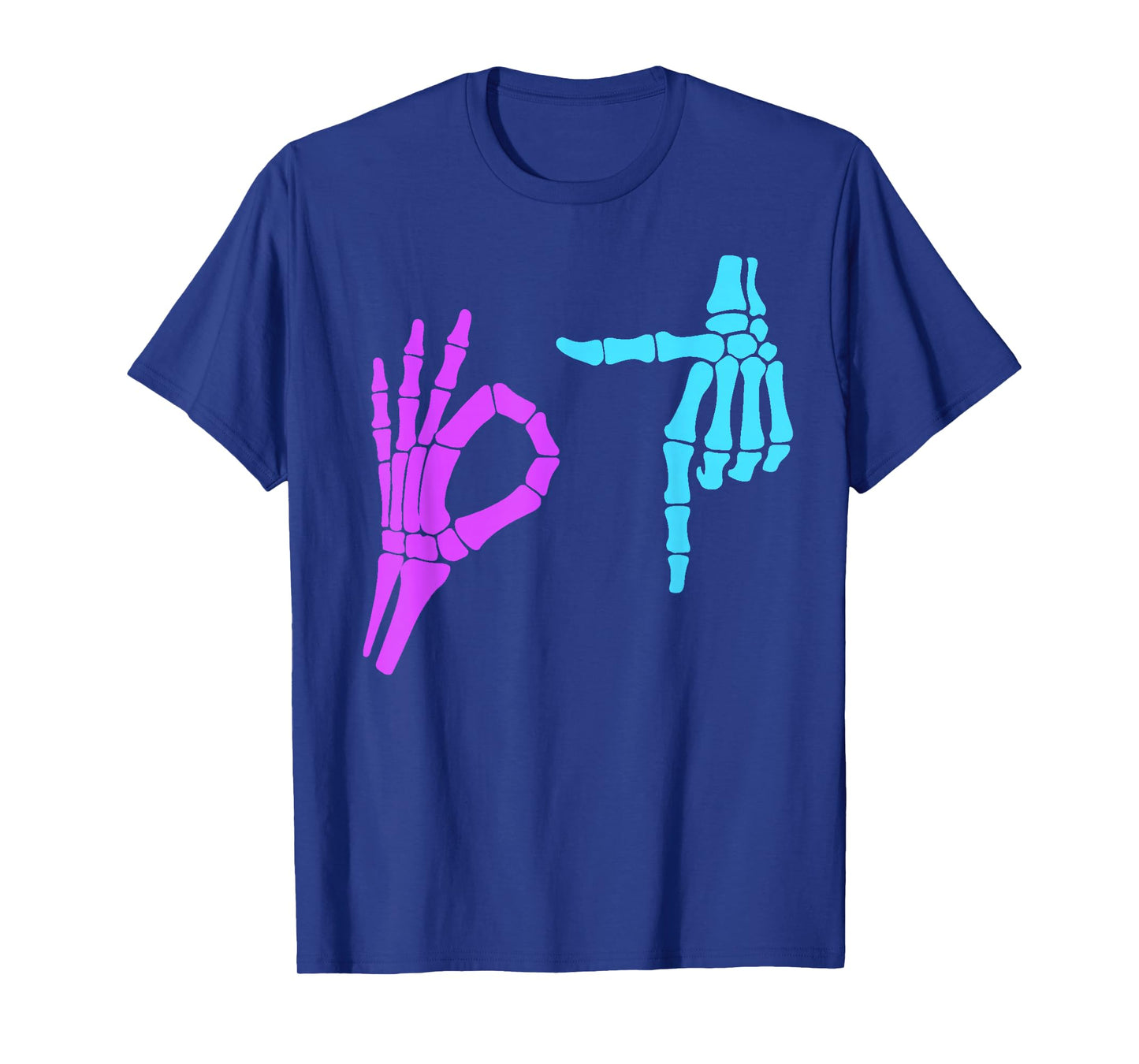 6 7 Meme Skeleton Hands 67 T-Shirt