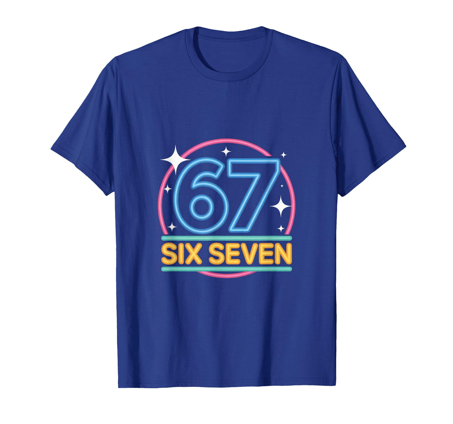 Fun 6 7 Six Seven Meme T-Shirt