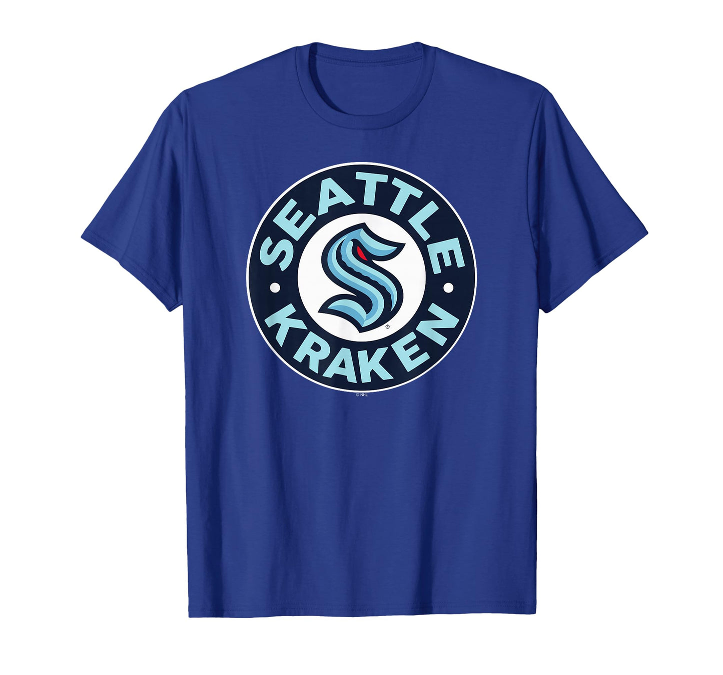 Seattle Kraken Symbol Black Officially Licensed T-Shirt