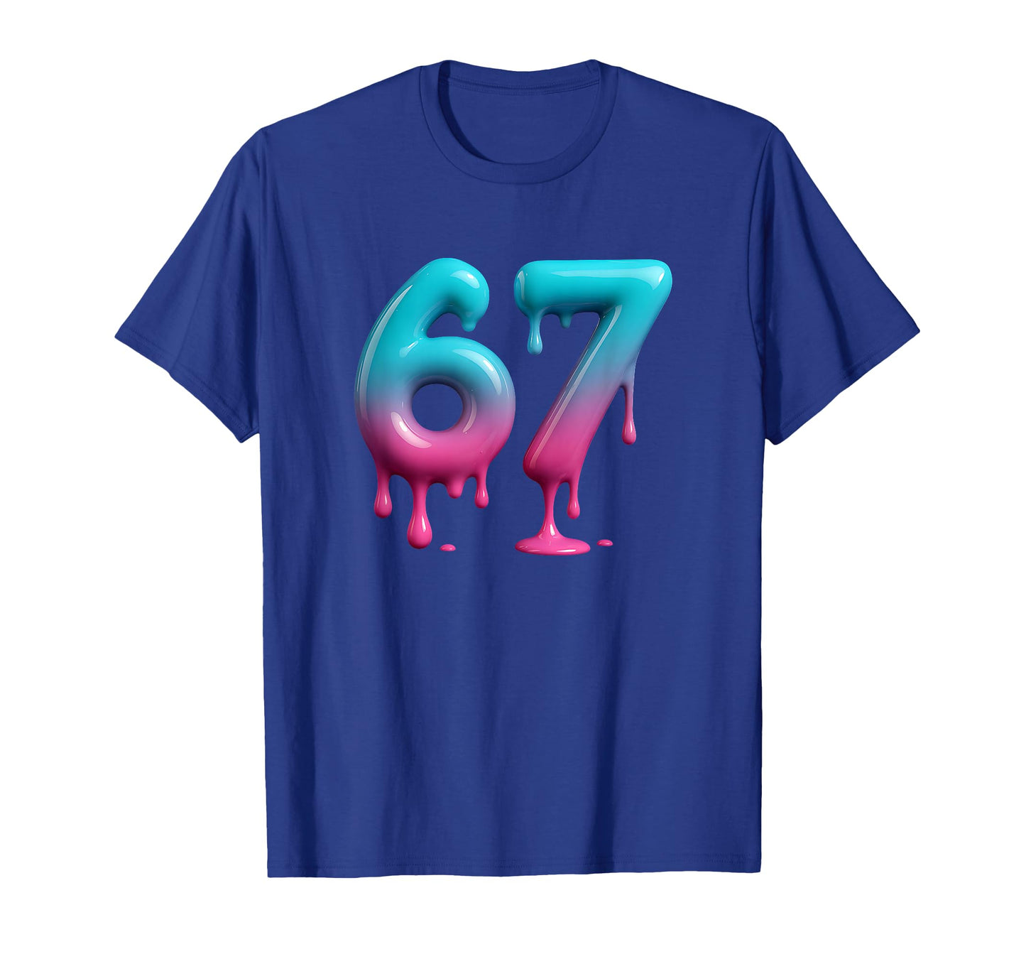 Six Seven 67 Meme for Gen Alpha Kids and Adults 6 7 T-Shirt