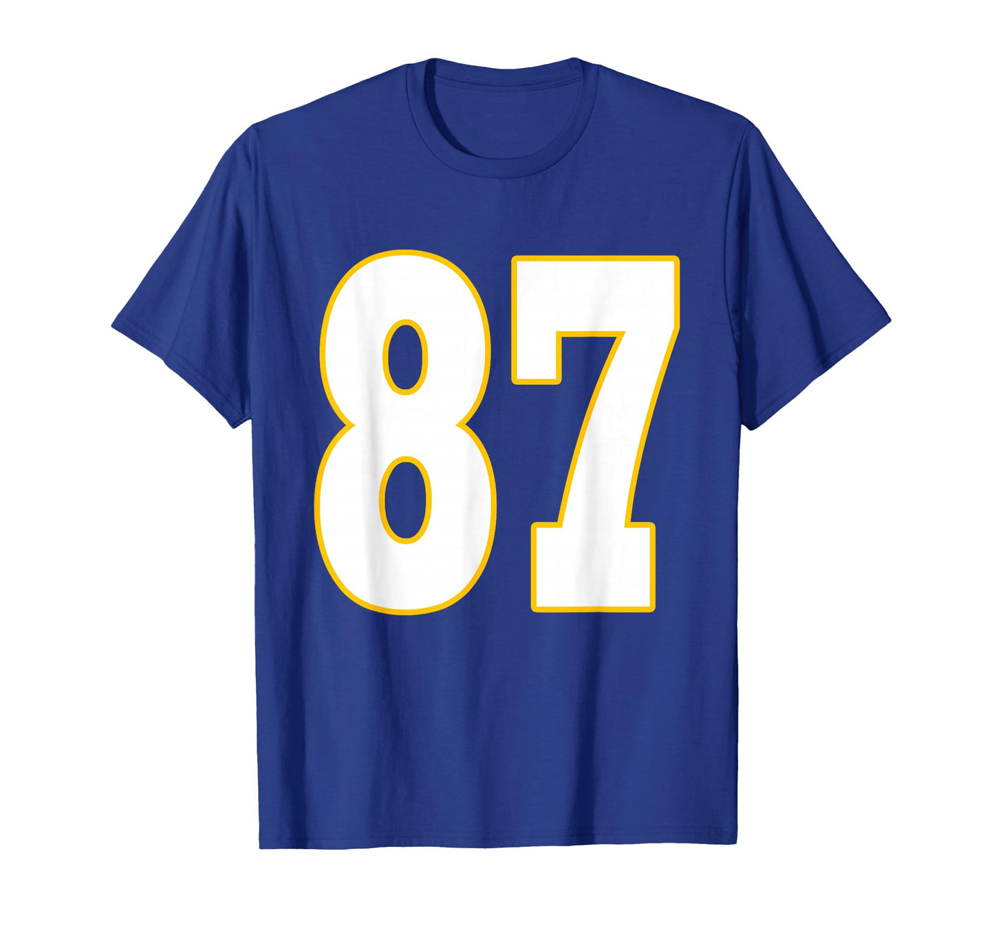 87 Birthday Football American Boys Kids T-Shirt