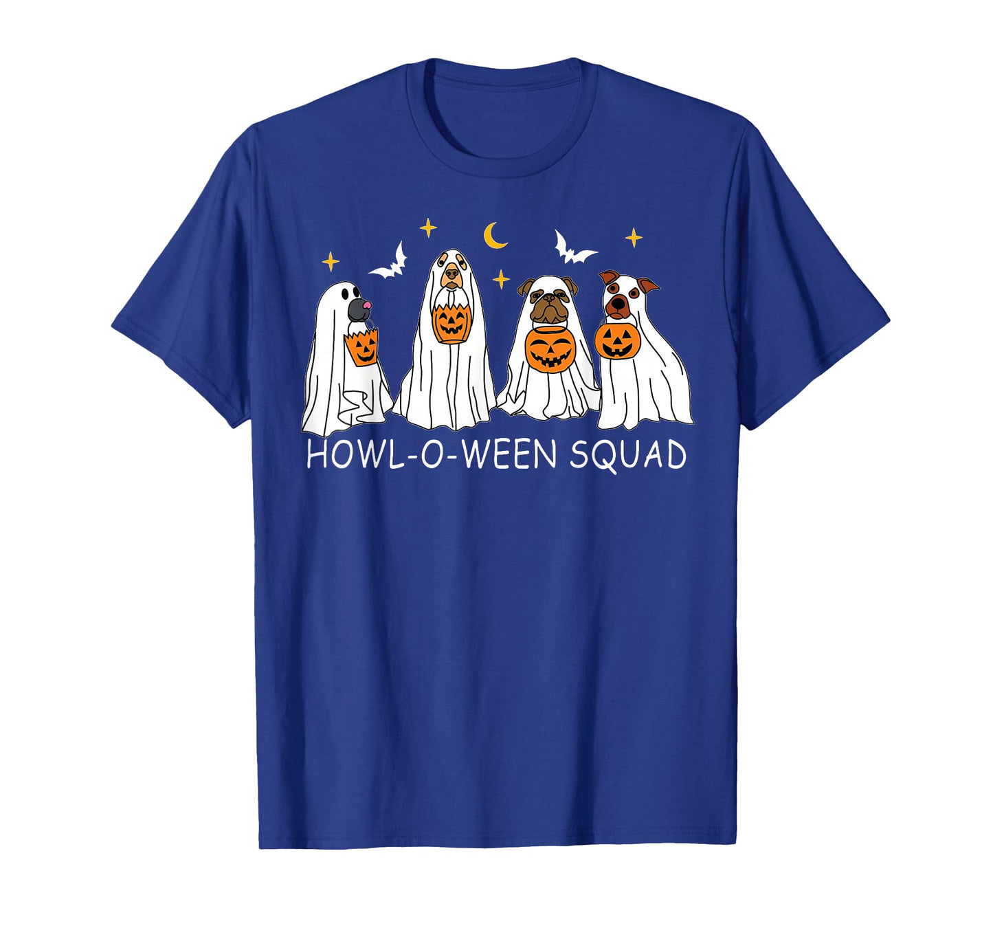 Dog Ghost Cute Dog Dressed As Ghost Funny Halloween Women T-Shirt