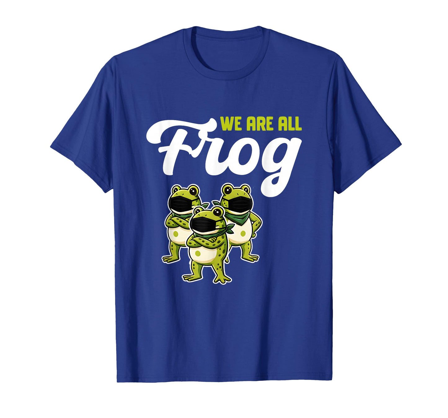 We are All Frog Frogs Together Strong Retro Portland T-Shirt