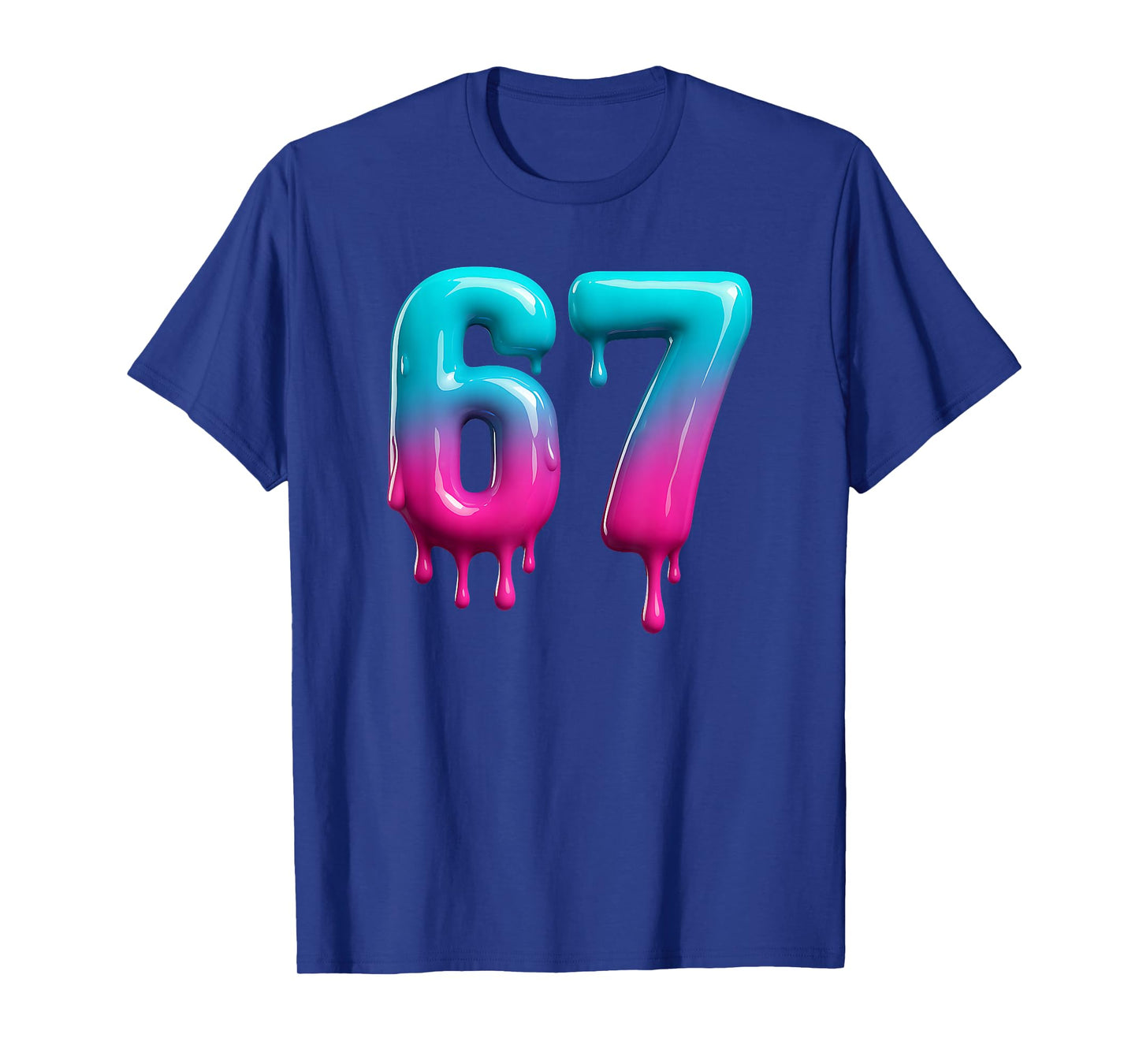 Six Seven 67 Meme for Gen Alpha Kids and Adults 6 7 T-Shirt
