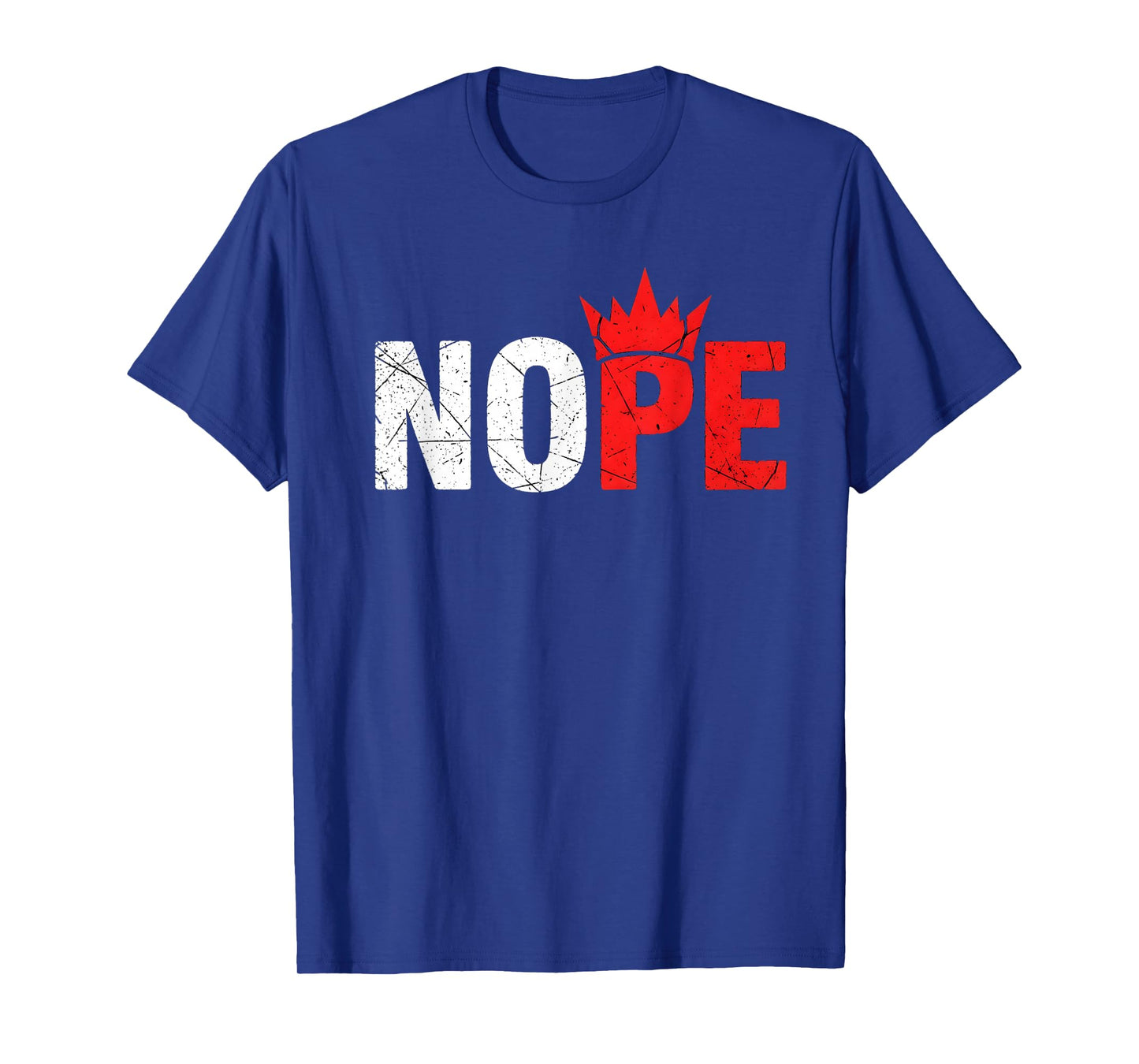 No Kings Nope Protest Sign No Kings in America Democracy T-Shirt