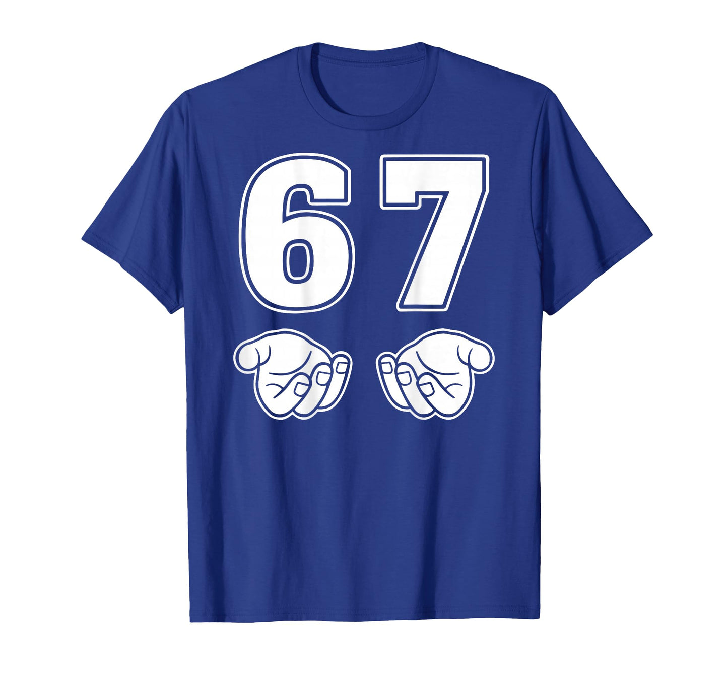 67 Meme Funny Six Seven Retro 6-7 Gen Sigma Aura Slang T-Shirt