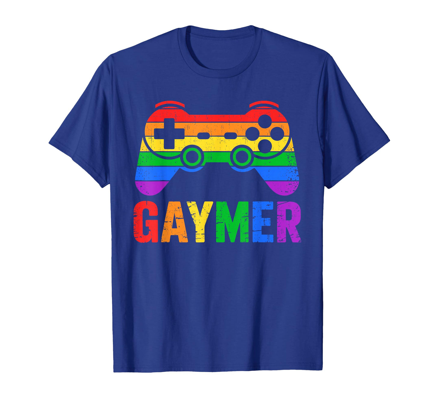 Funny Gaymer Rainbow Game Pride LGBT Support T-Shirt