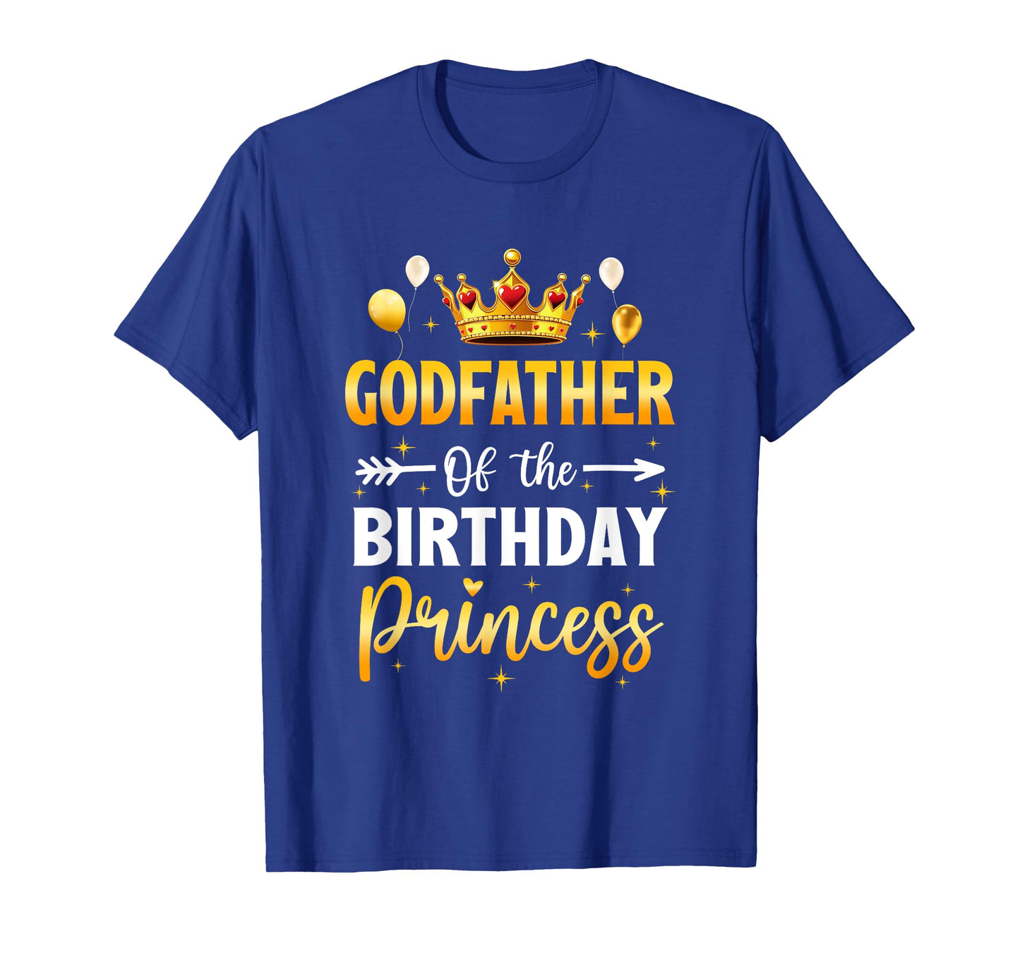 Godfather Of The Birthday Princess Birthday Girl Party T-Shirt