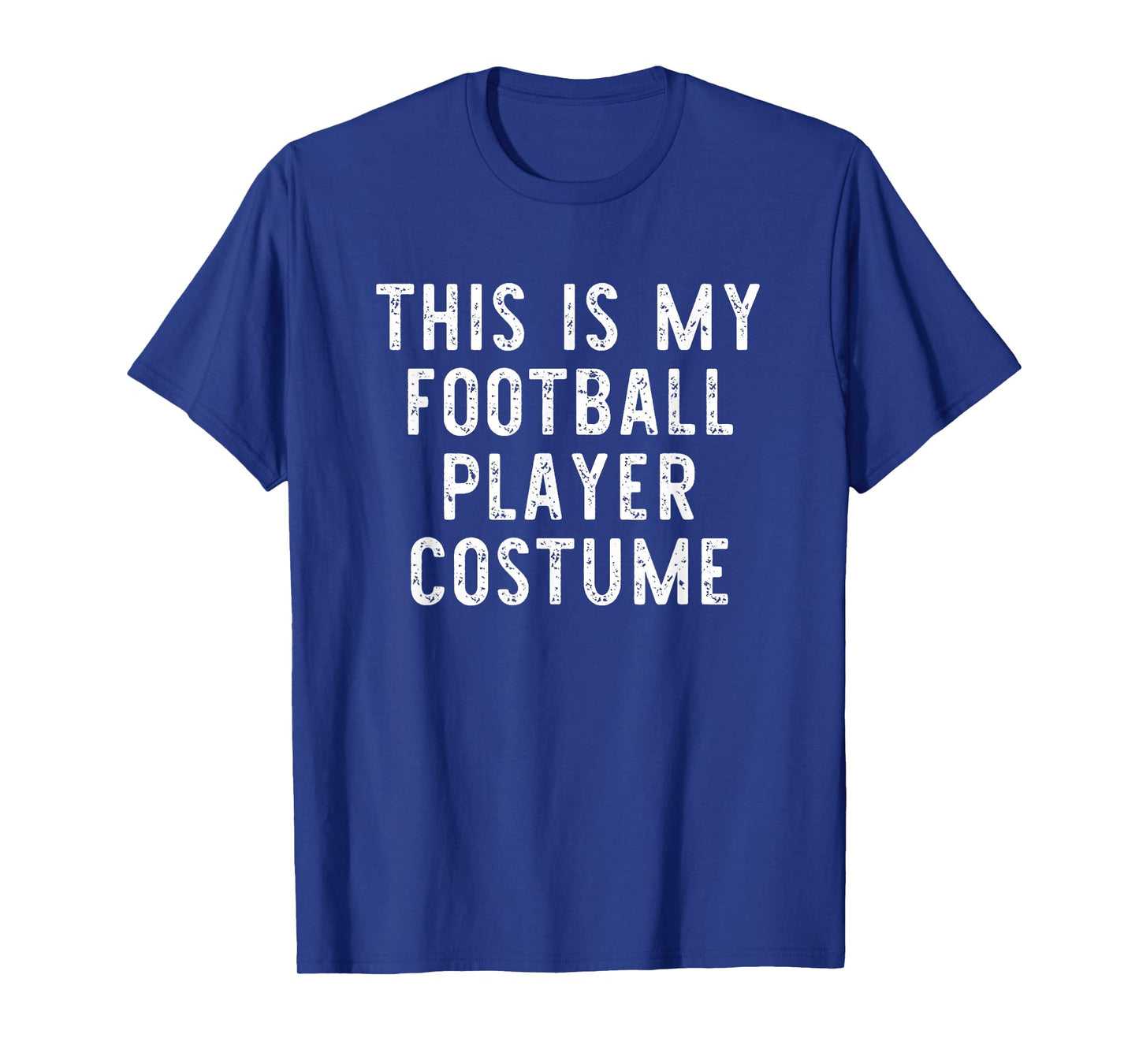 This is My Football Player Costume Halloween Simple Kids T-Shirt